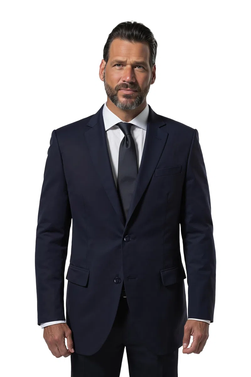 JP 1880 Sakko Zeus Flexnamic 80 cm-4 Hombres, Azul Oscuro, 60