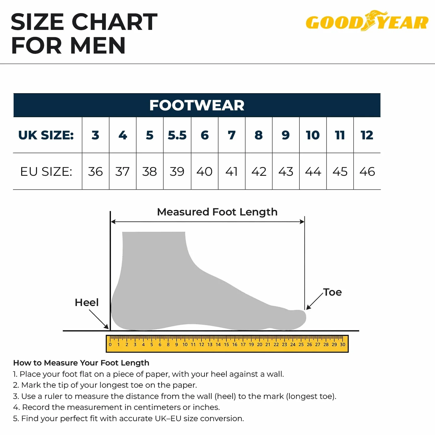 Goodyear GYSHU1503 - Zapatillas de seguridad para hombre, Multicolor, 41 EU (7 UK)