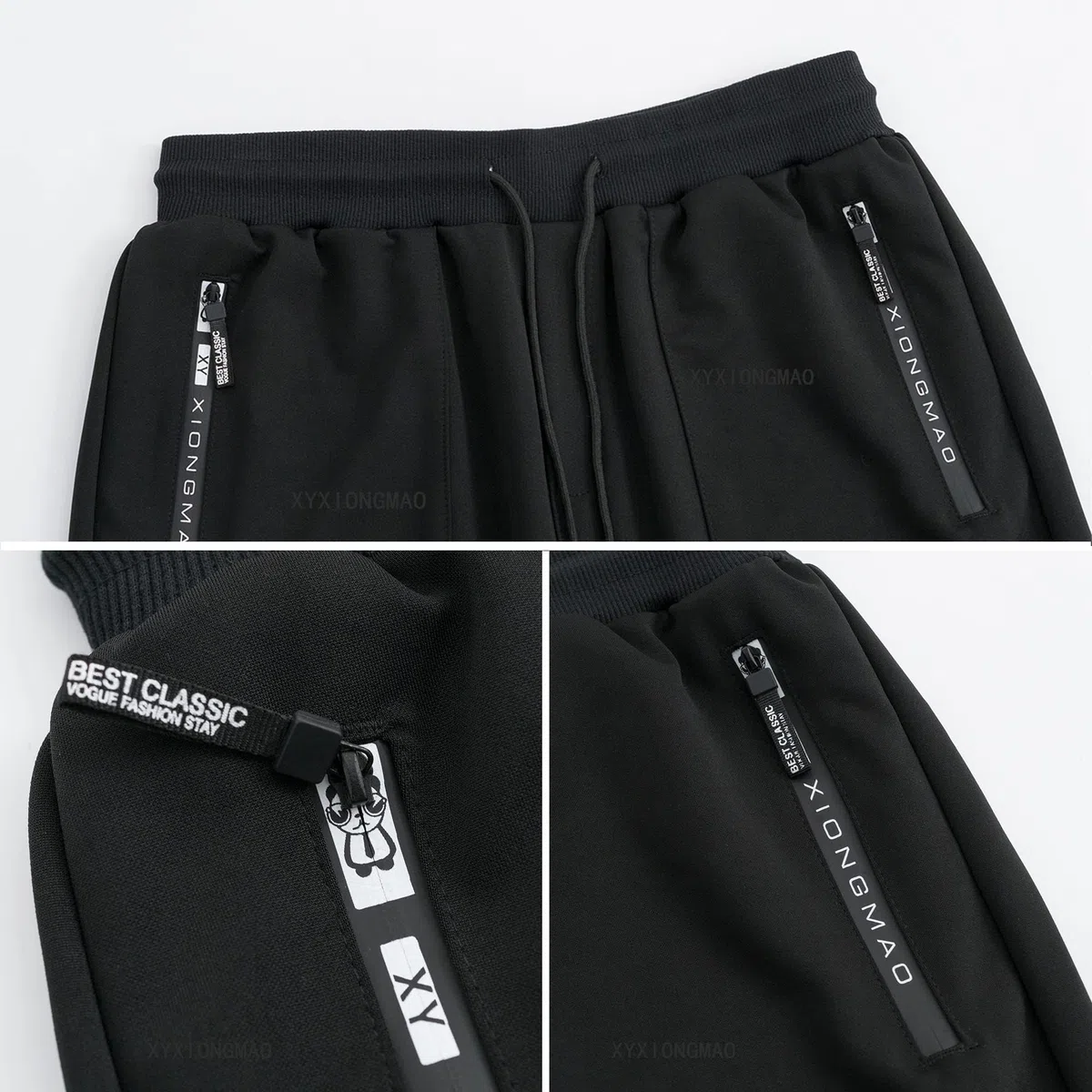 XYXIONGMAO Pantalones deportivos para hombre, estilo hip hop, estilo harén, ropa de calle, tácticos