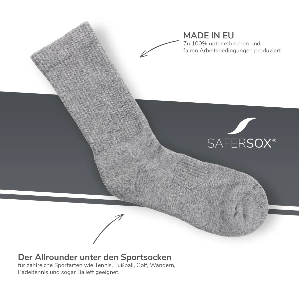 Safersox calcetines deportivos calcetines repelentes de mosquitos para safari y deportes al aire libre