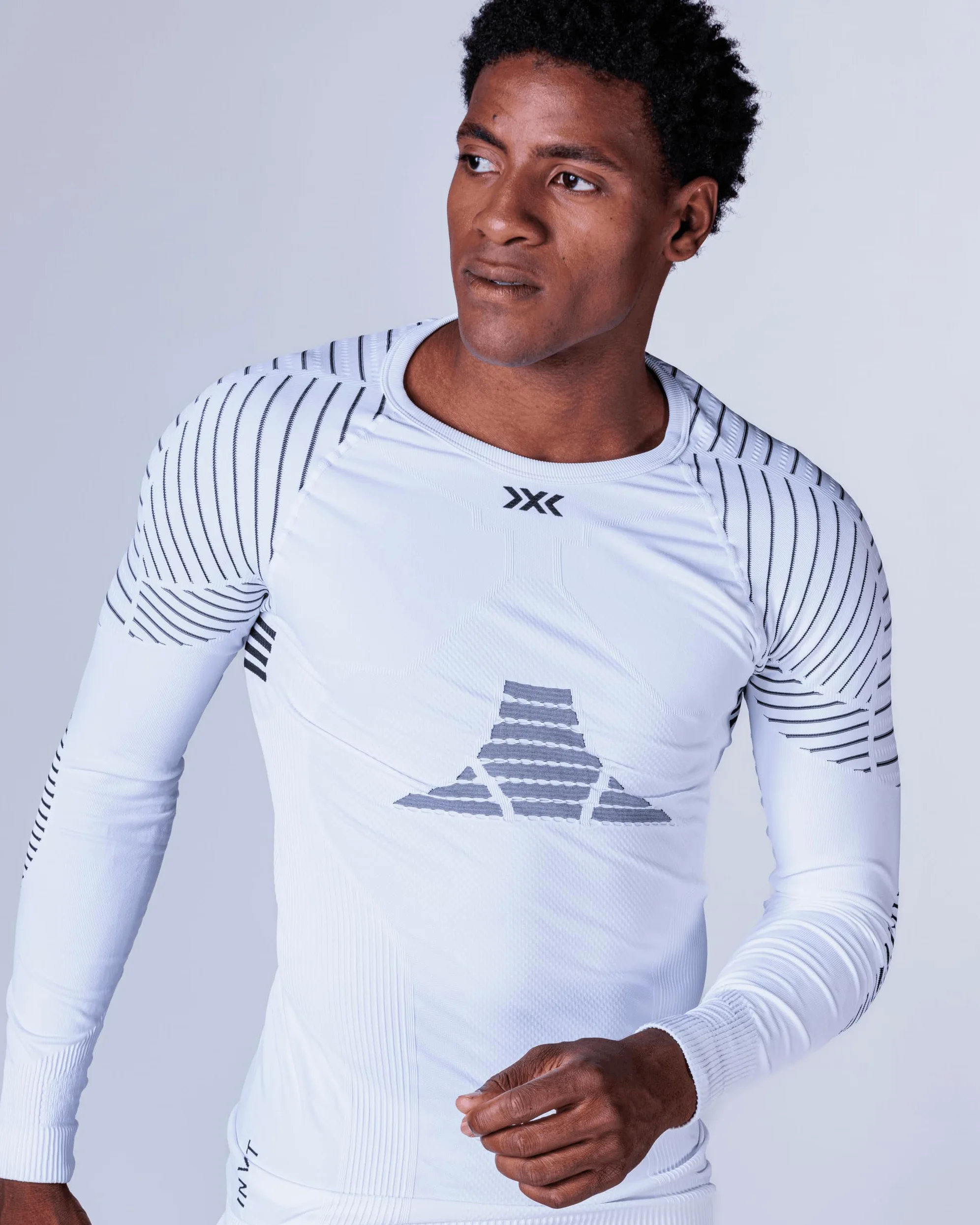 X-Bionic Invent 4.0 Shirt Round Neck Long Sleeves Men Capa De Base Camiseta Funcional Hombre
