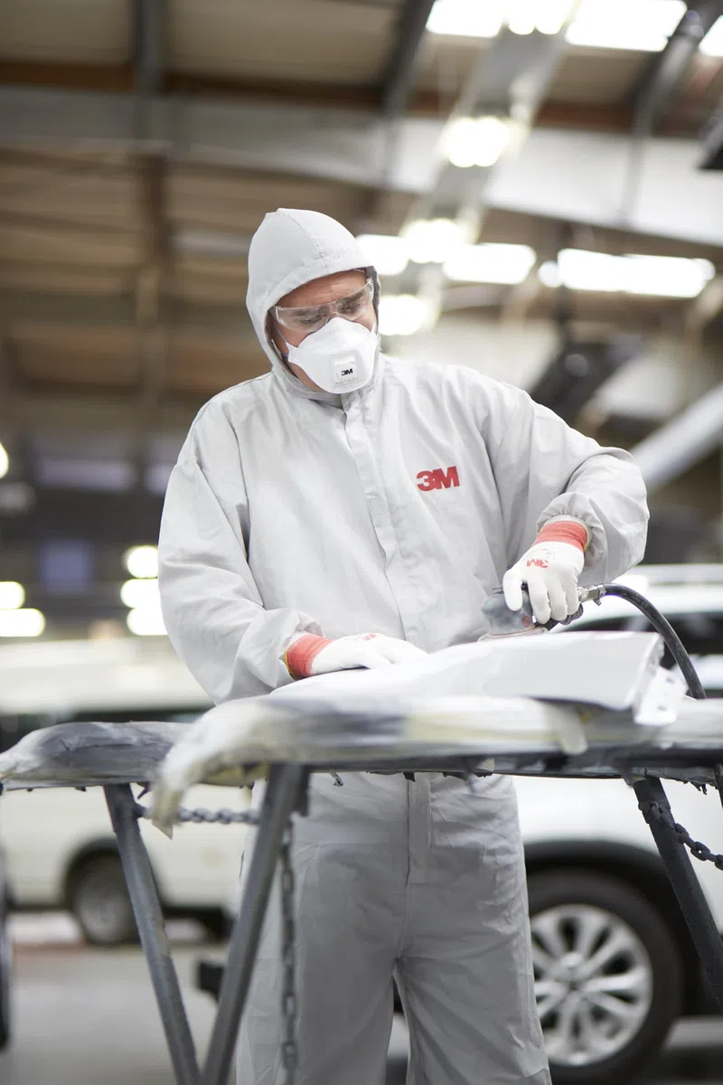 3M 50425M - Prenda de protección lavable en poliéster, talla M (10 unidades)