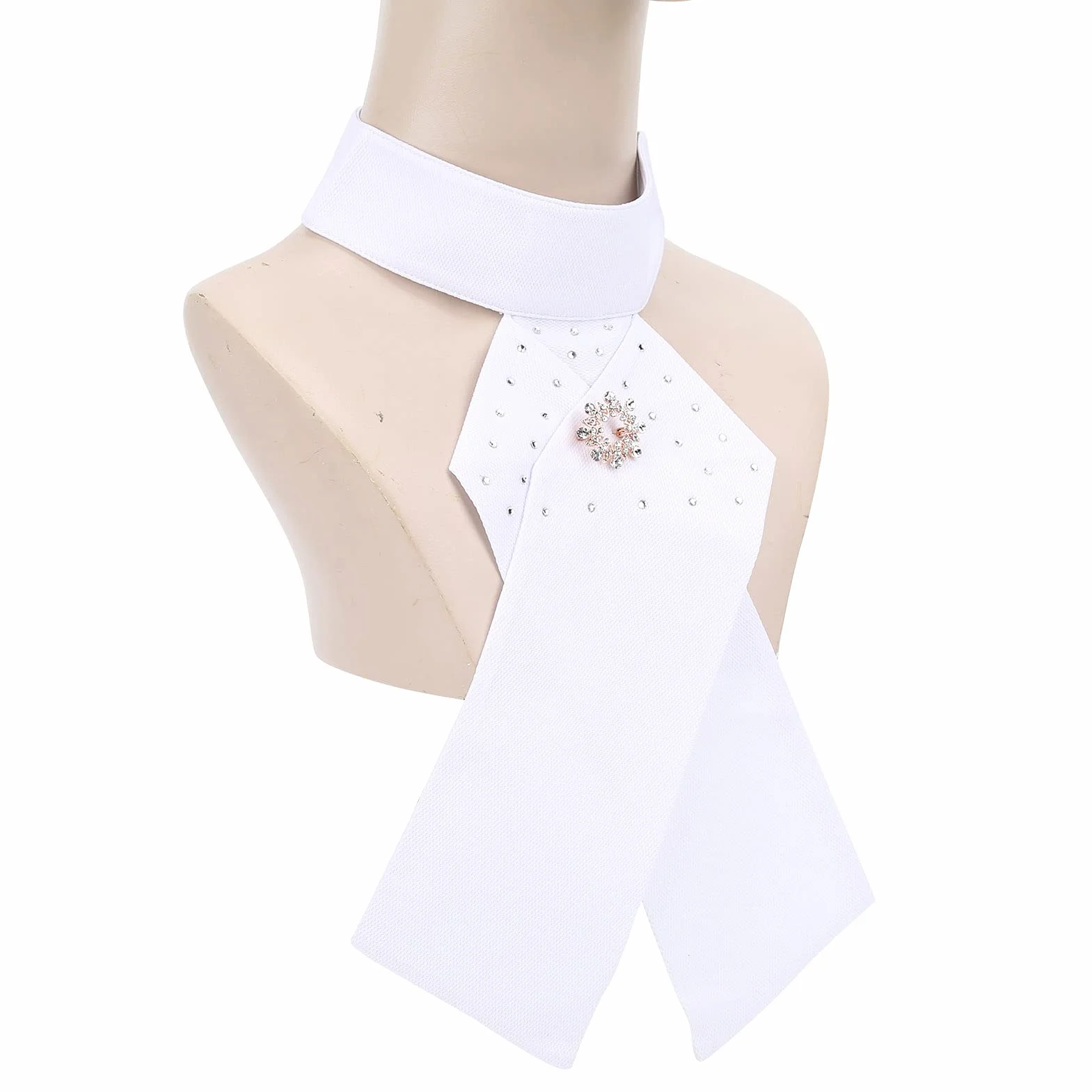 Corbata para Montar A Caballo, Corbata De Competición Ecuestre, Corbata Preatada para Montar En Stock, Corbata para Espectáculo De Caballos De Algodón