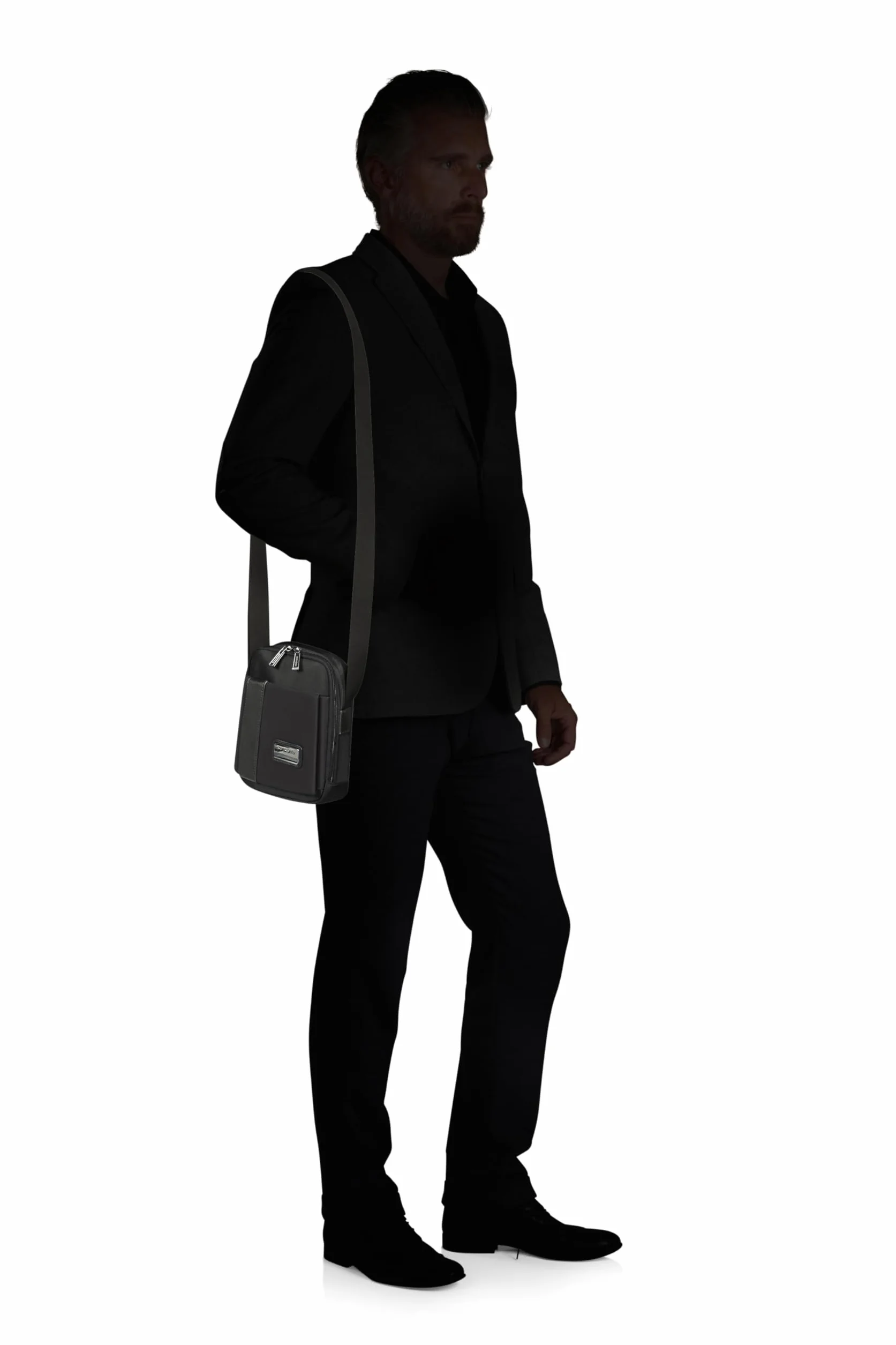 Samsonite Openroad 2.0 - Bolso de hombro 7.9 pulgadas, 22.5 cm, 2.5 L, negro (negro)