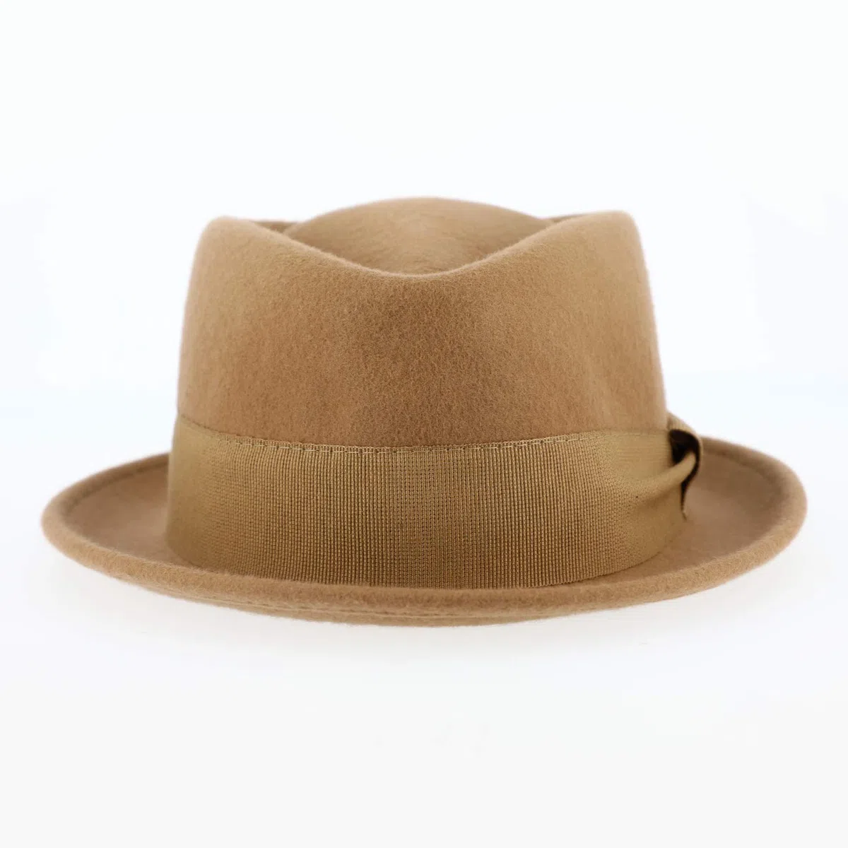 fiebig Medlock Pork Pie Diamante | 100% Sombrero de Fieltro con Cinta de Grosgrain | Cómodo Sombrero Ligero