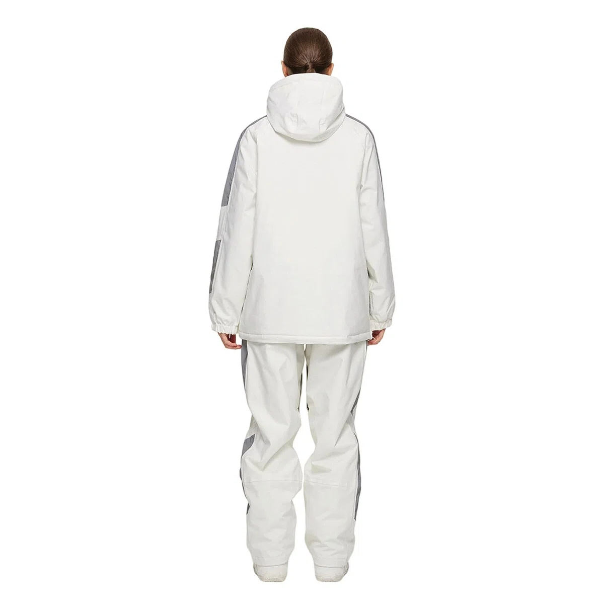 Generisch Trajes de esquí para mujer y hombre, 2 piezas, juegos de snowboard impermeables, resistentes al viento, invierno cálido, chaqueta y pantalones, juego para esquiar, escalada, trajes de nieve