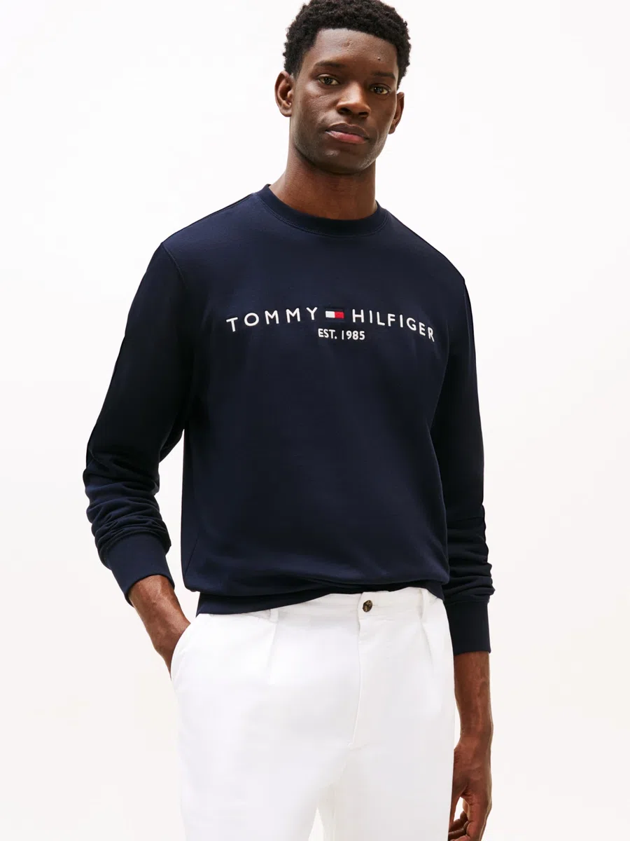 Tommy Hilfiger Sudadera Hombre Tommy Logo sin capucha