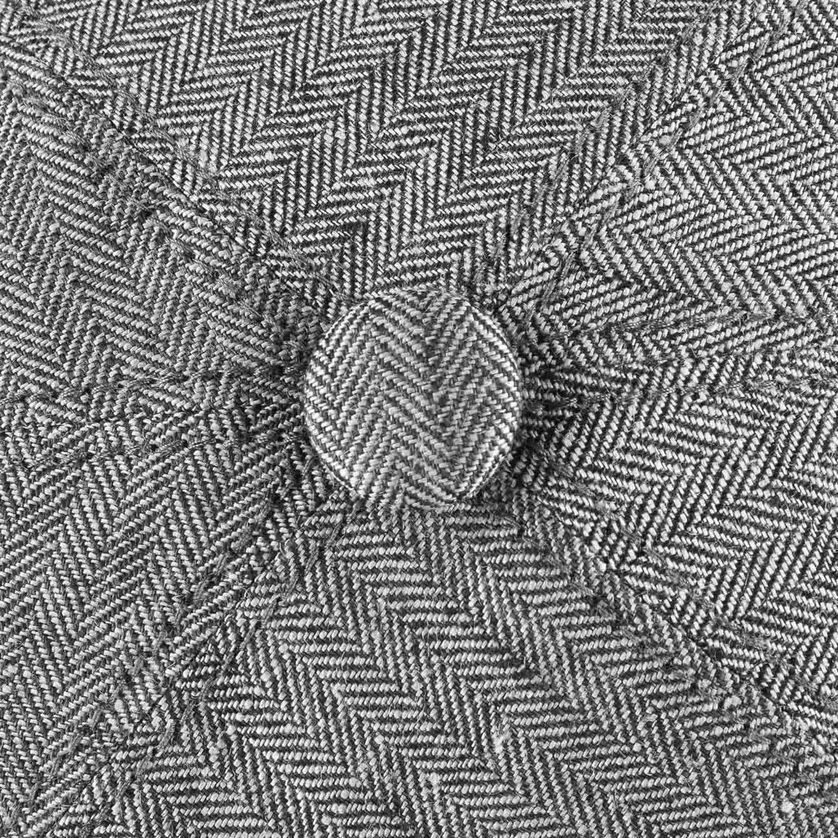Stetson Gorra Gatsby de Lino Brooklin Mujer/Hombre - Made in The EU Gorros Verano Herringbone con Visera, Forro Primavera/Verano