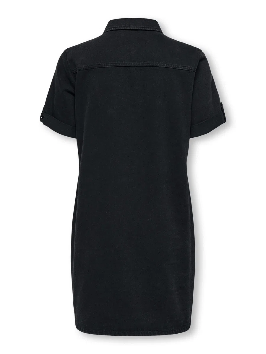 ONLY Onllisa S/S Dnm Dress Gua Onllisa S/S Dnm Dress Gua Mujer (Pack de 1)