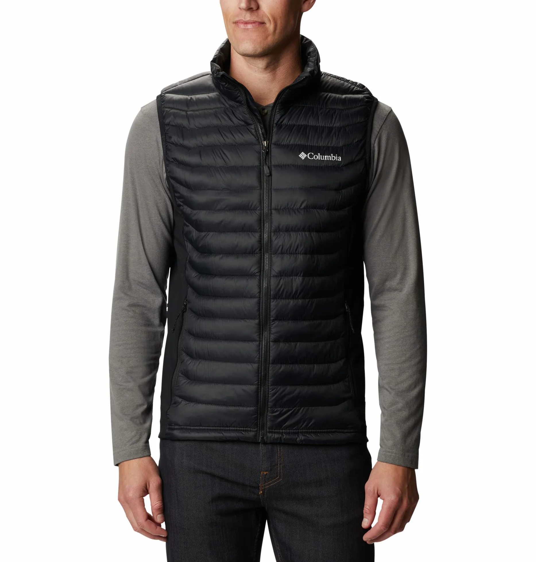 Columbia Powder Pass Hybrid Vest Chaleco Acolchado para Hombre