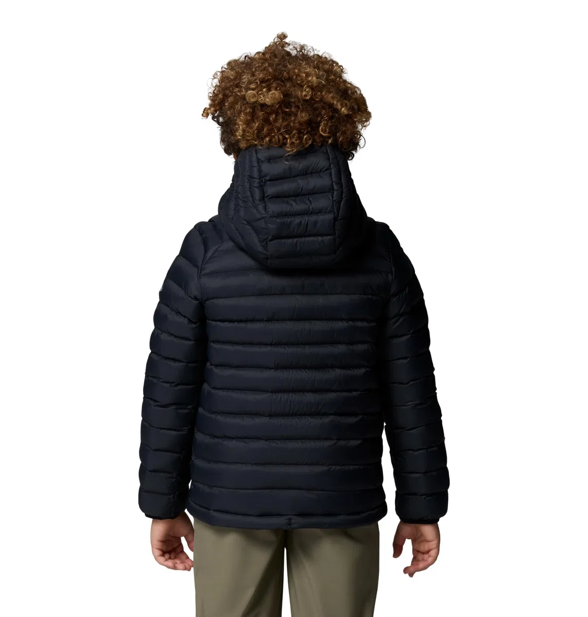 Columbia Powder Pass Hooded Jacket, Chaqueta Acolchada Con Capucha para Junior Unisex