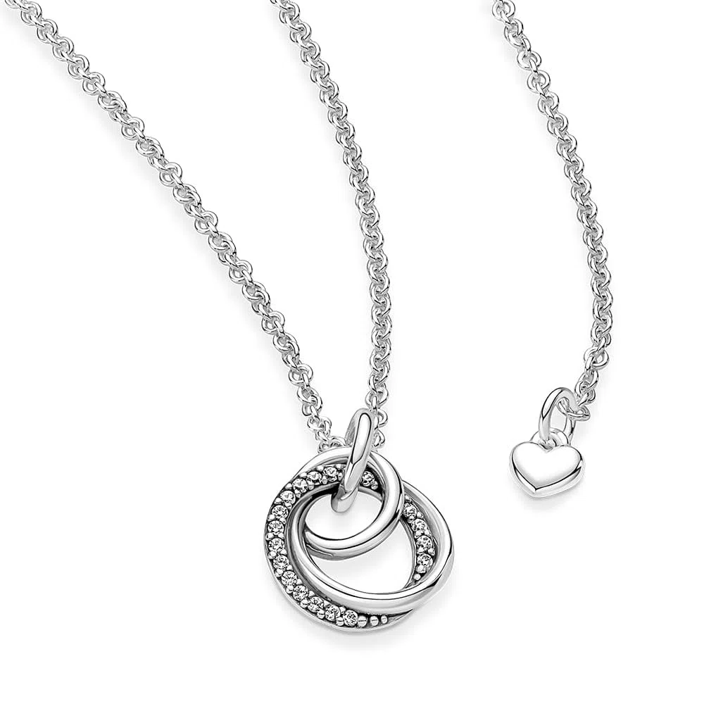 Pandora Family Always Encircled Hoop Earrings
