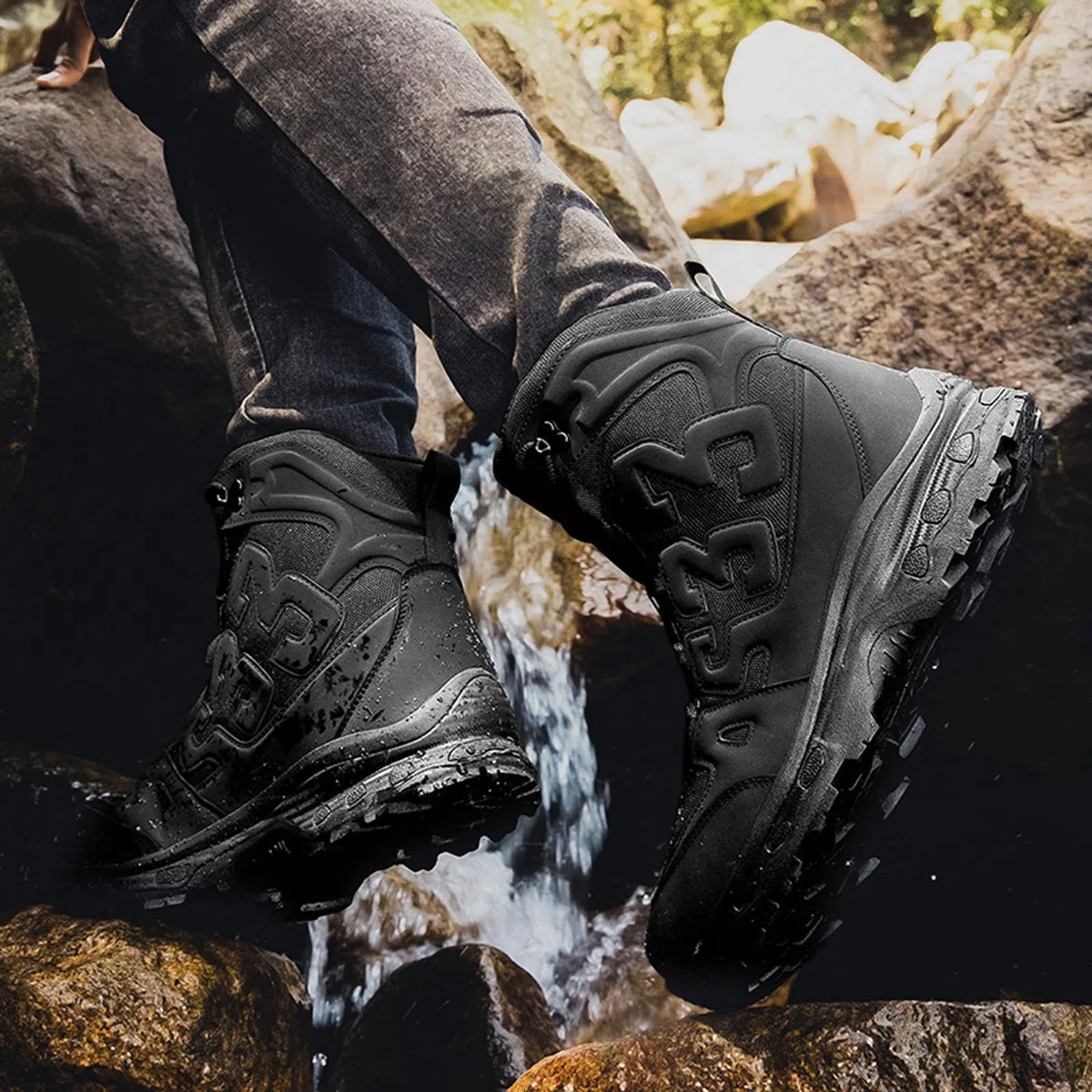 Botas de Combate Tácticas Militares Transpirables para Hombres