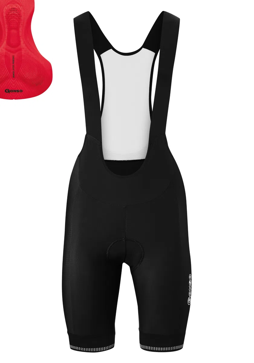 Gonso Sitivo Bib W - Culotte con Tirantes de Ciclismo Mujer