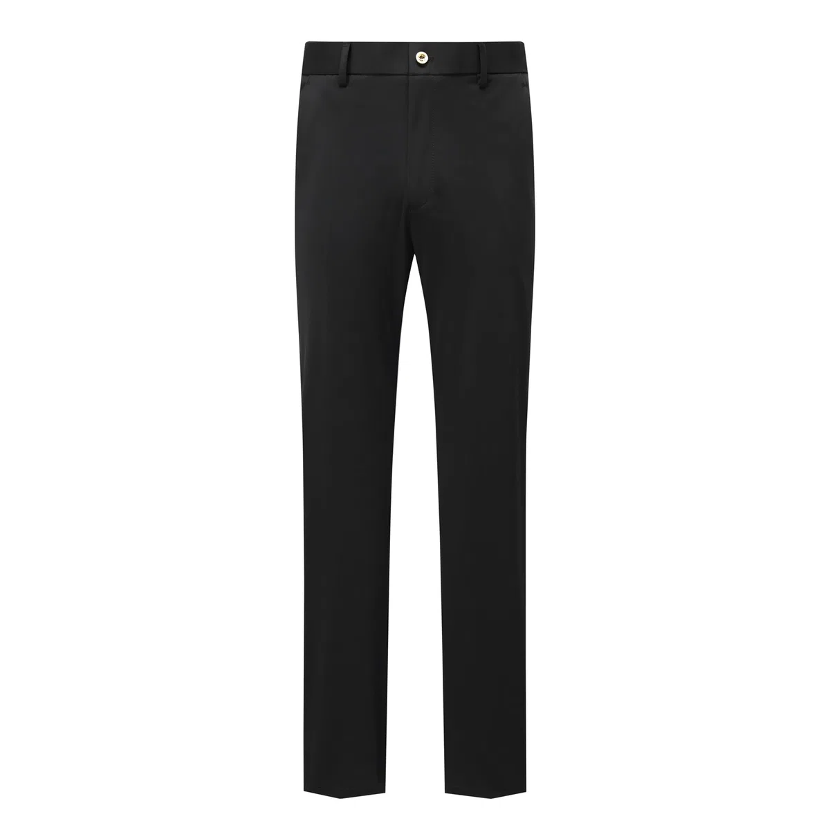YFFUSHI Pantalones de hombre elegantes ligeros efecto seda helada elásticos sin arrugas para verano y negocios