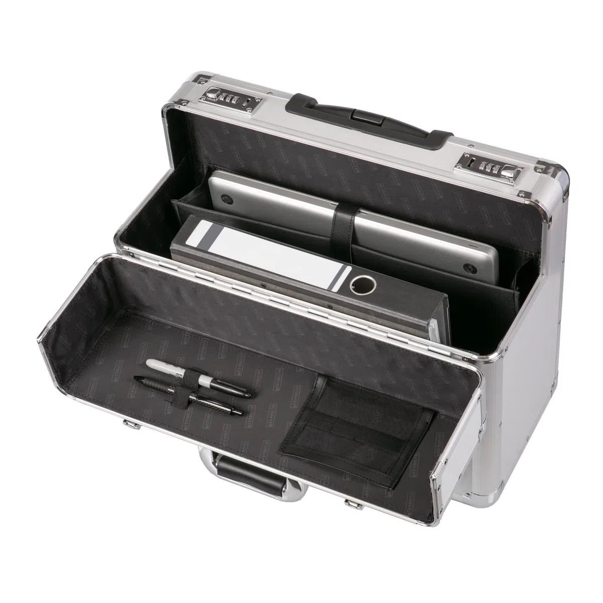 Alumaxx Trolley Omega - Maletín con Ruedas de Aluminio