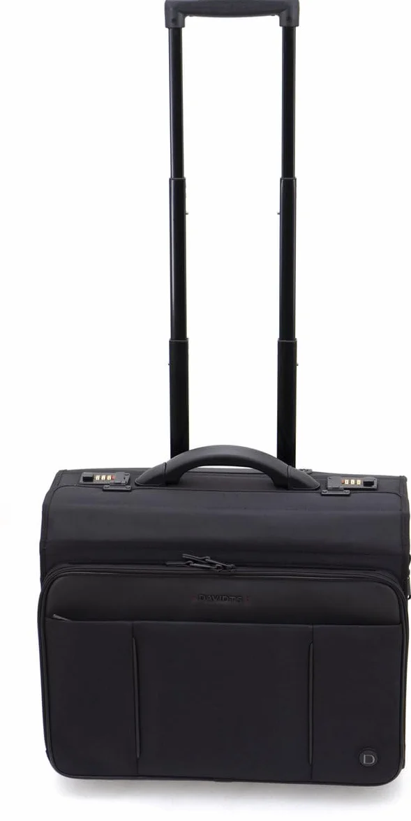 Davidt's DAVIDTS 263113 - Funda para piloto con ruedas, color negro, Negro , Trolley Modell 1, Funda piloto