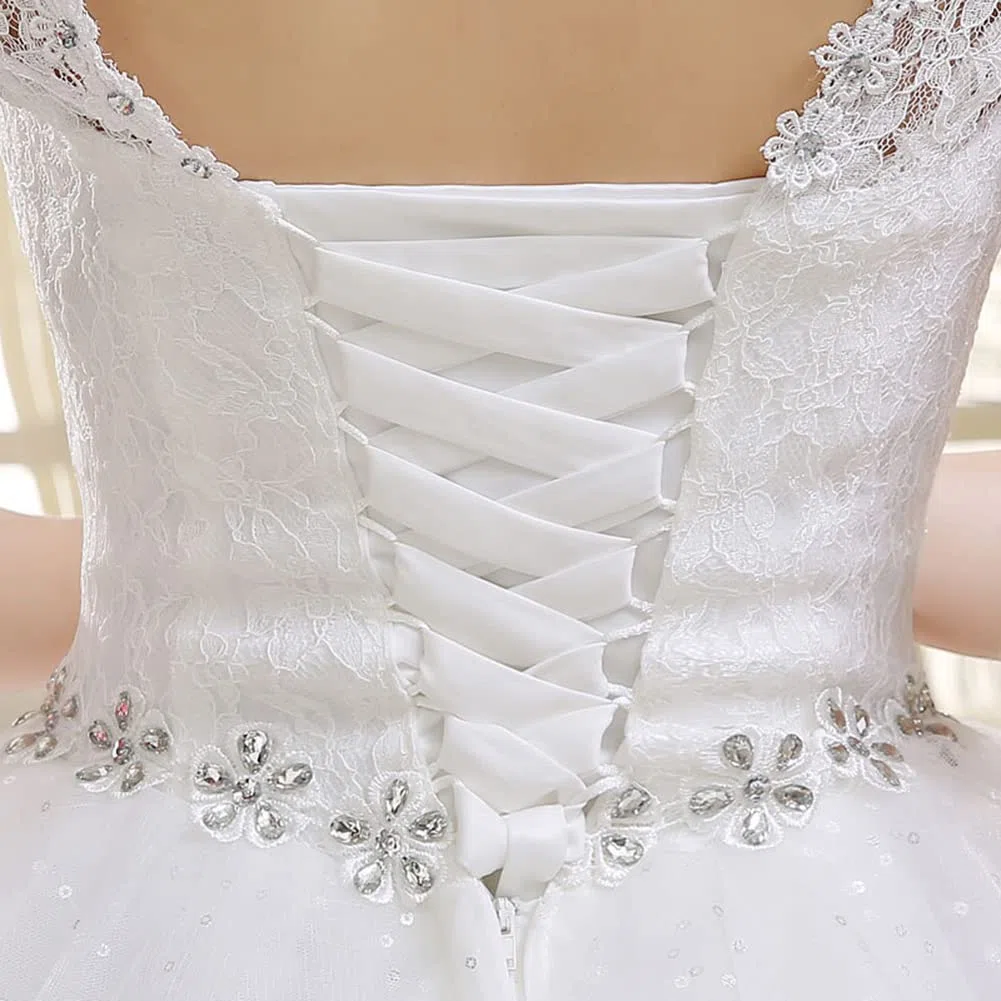 Vestidos de Novia Largo para Mujer Mangas Corte Vestidos Largos para Boda de Noche Vestidos de Fiesta