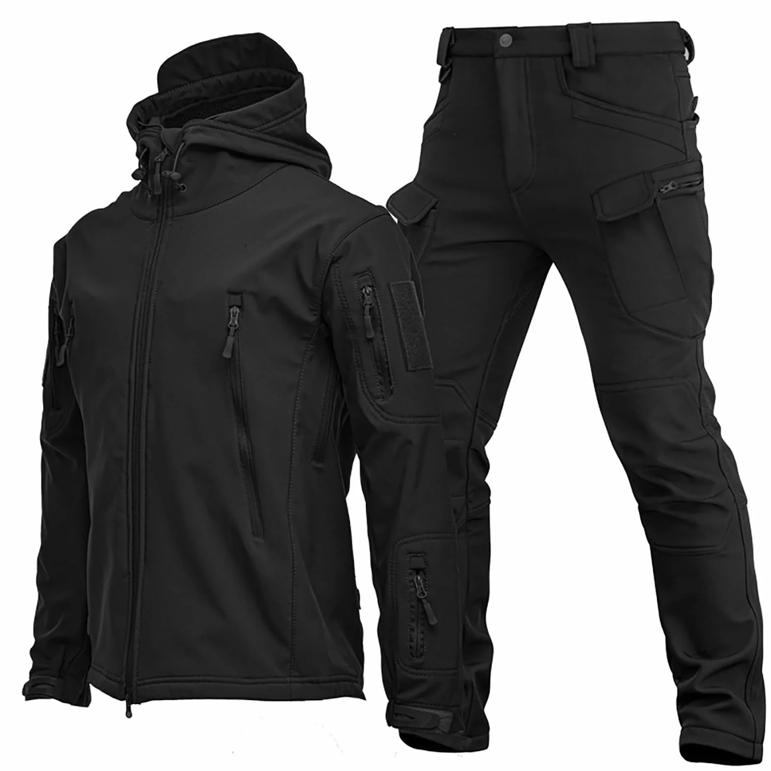 Traje de esquí para hombre, juego de 2 piezas, traje de nieve para exteriores, trajes de esquí de invierno, 2 piezas, juegos de snowboard, ropa de esquí cálida, chaqueta y pantalones, traje