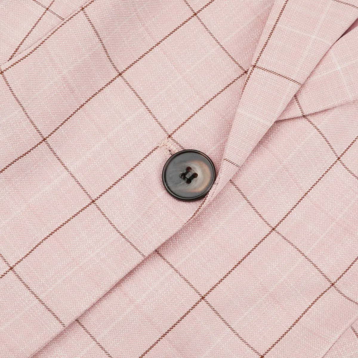 YUNCLOS Traje de 2 piezas a cuadros para mujer, manga larga, elegante, formal, oficina, un botón, blazer y pantalón