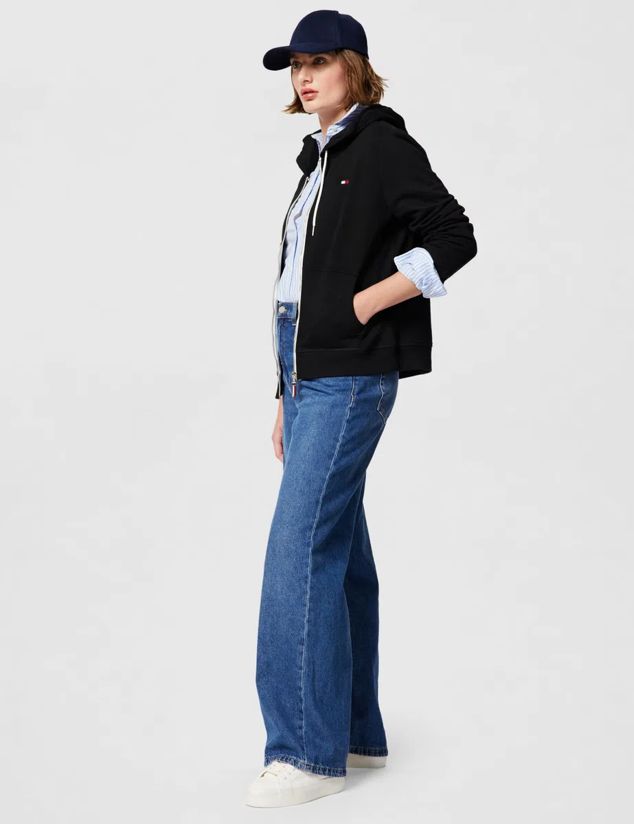 Tommy Hilfiger Tommy Hilfiger Sudadera con Capucha para Mujer Sudadera Tipo túnica con Capucha Mujer