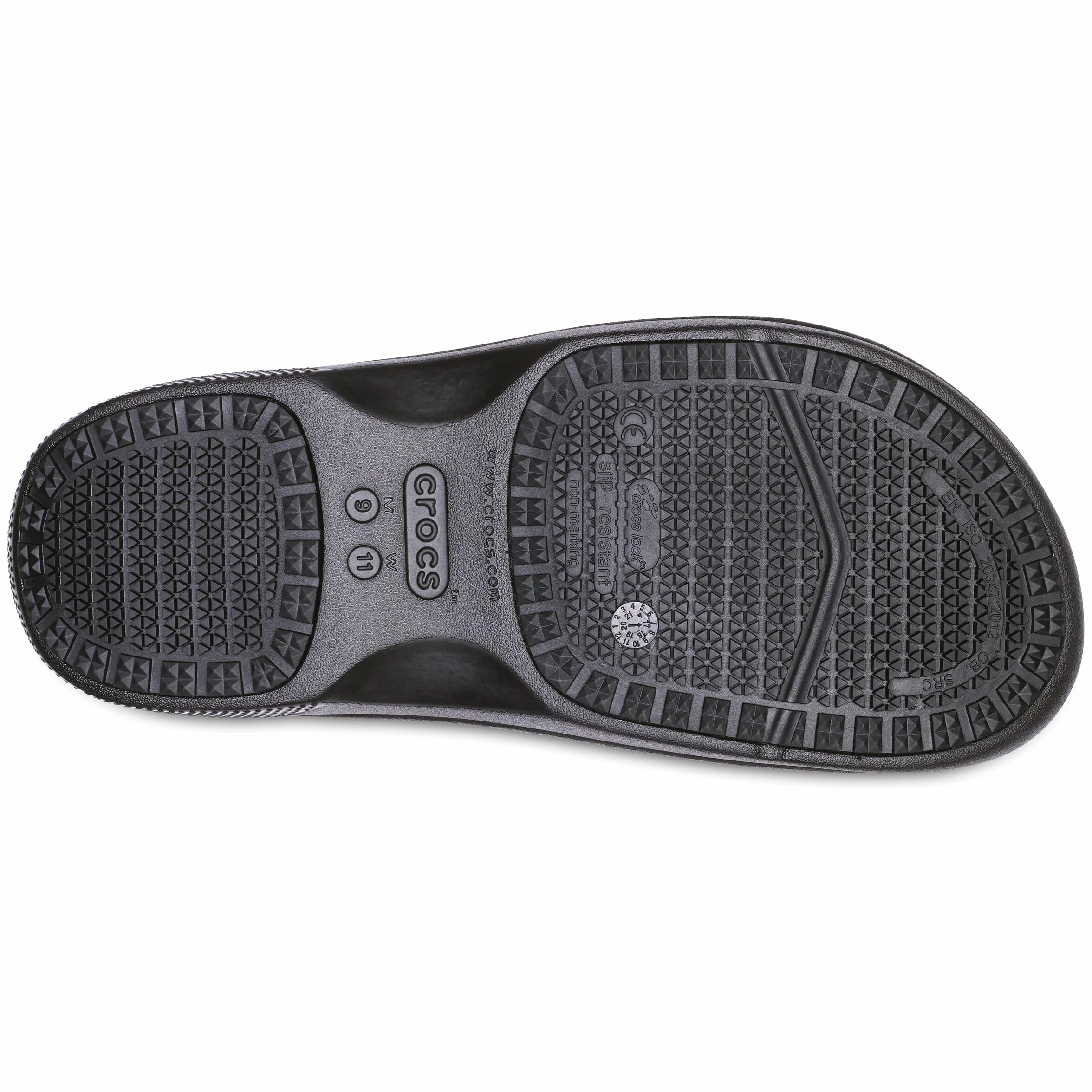 Crocs Unisex-Adult On The Clock Work Slip On