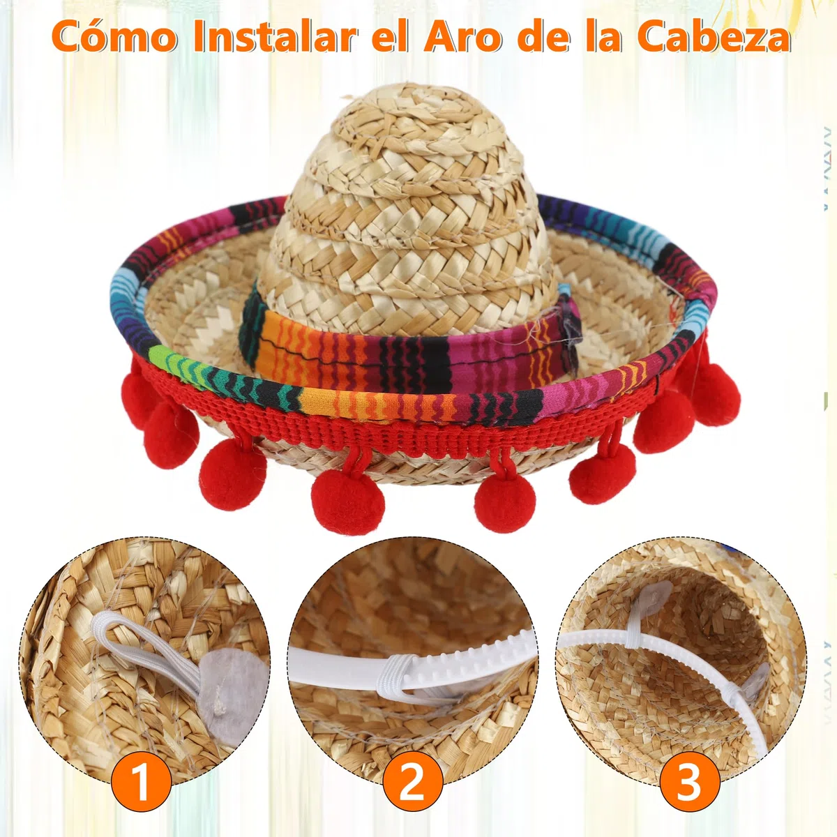 Sombrero de Fiesta, Diadema, Banda para el Pelo de Vacaciones, Sombrero Decorativo, Aro para el Pelo para Adultos, Niños, Mascotas (12 Piezas)