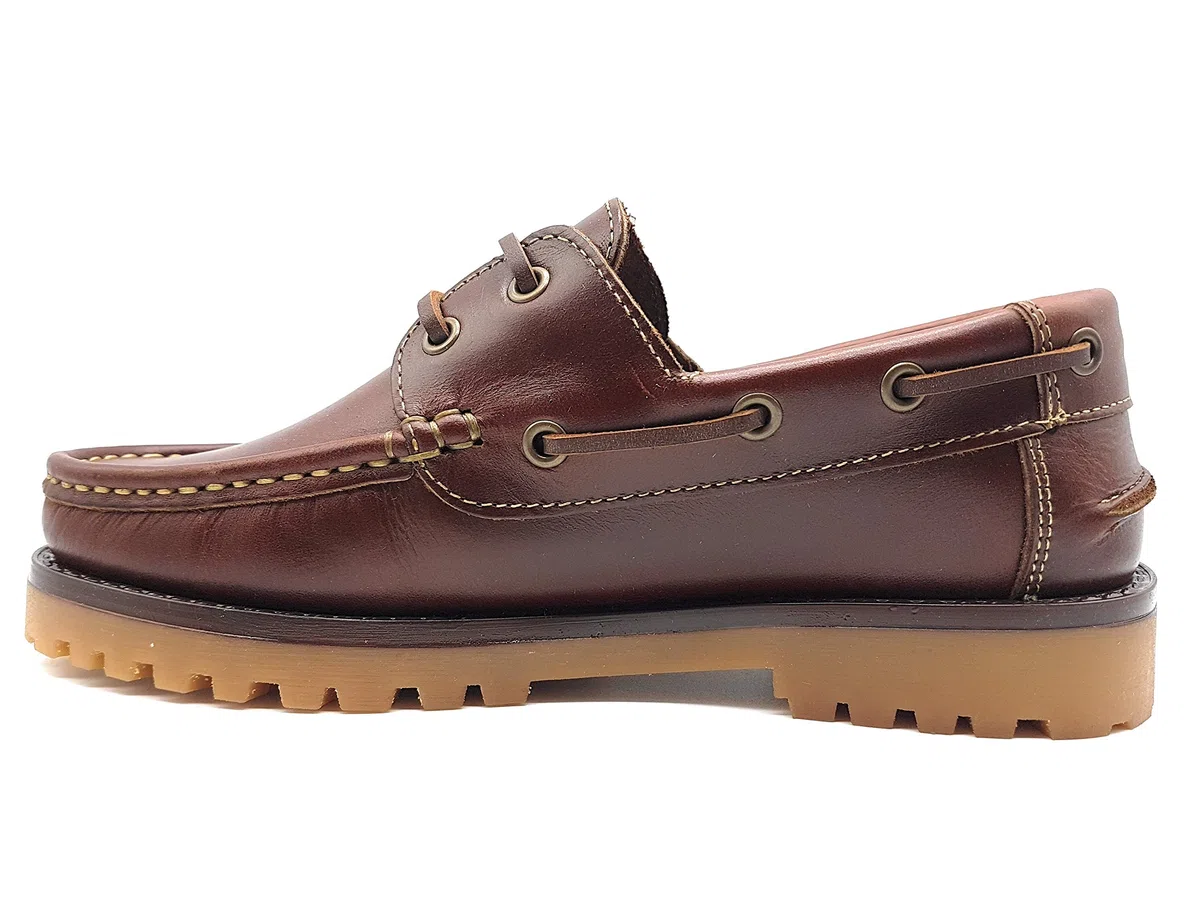 GOMEZ 51-105 A Nautico Cordones Piel Unisex-NIÑOS