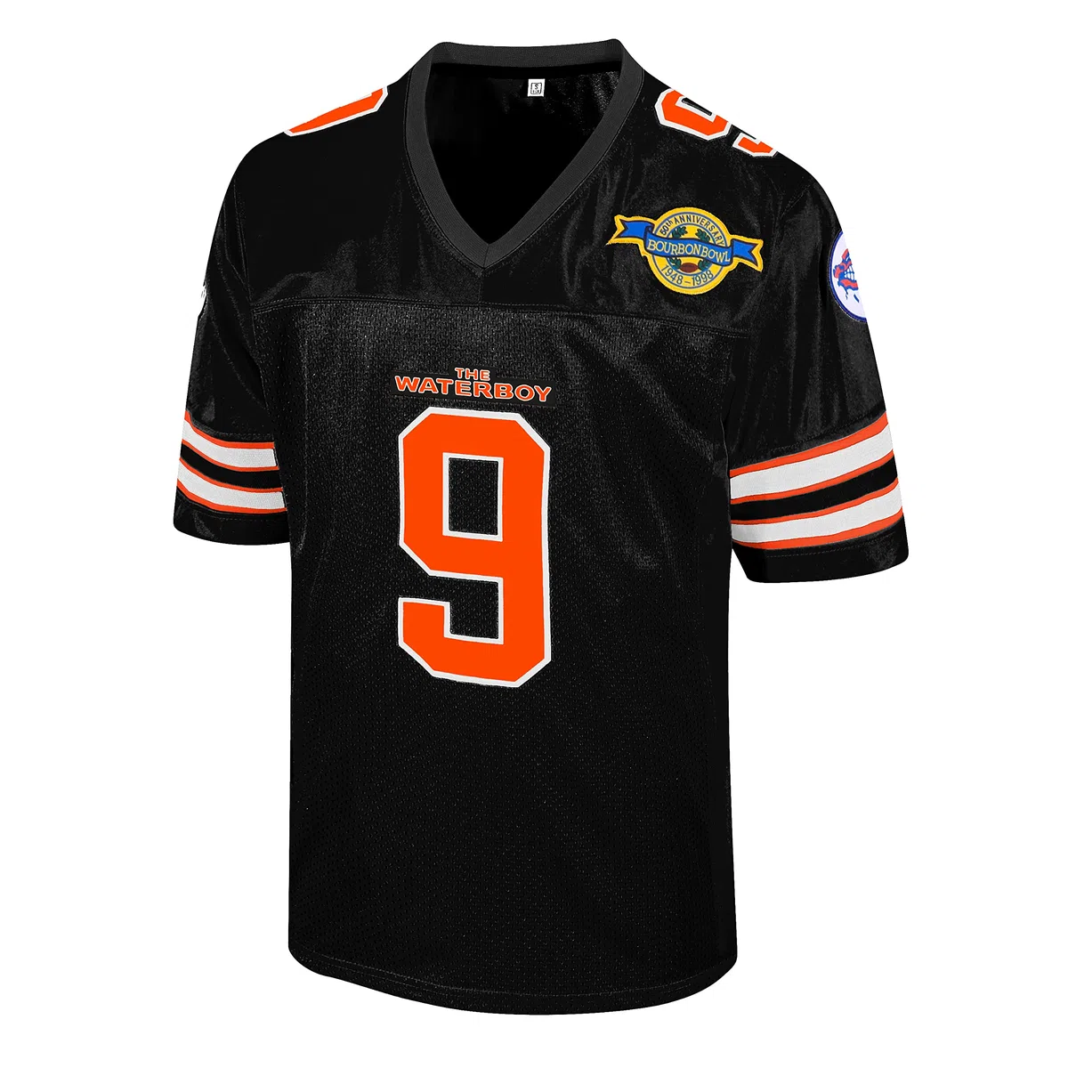 Bobby Boucher #9 The Waterboy Adam Sandler Movie Mud Dogs Bourbon Bowl Camiseta de fútbol