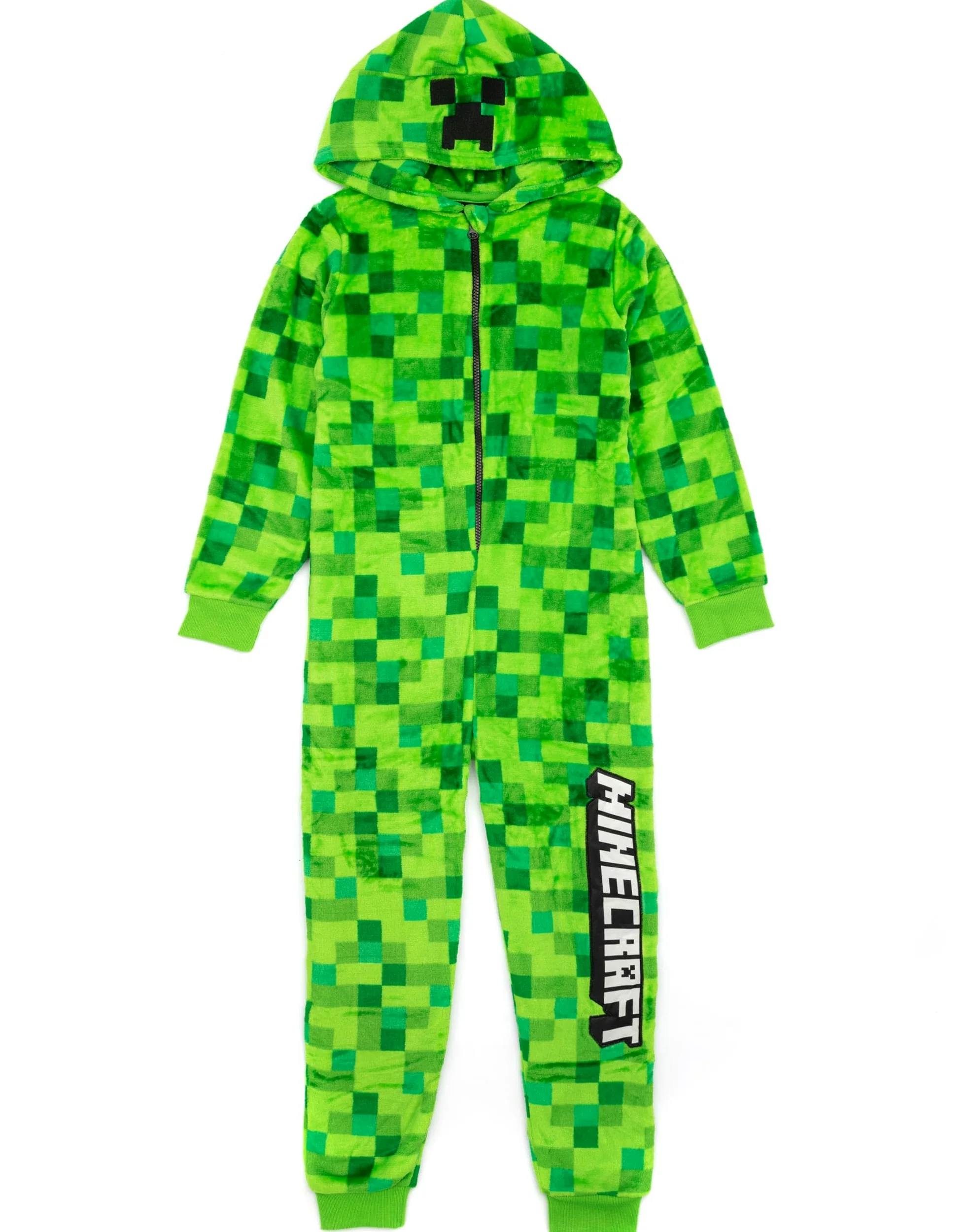 Minecraft Onesie Pixelated Creeper Sleepsuit Gamer Regalo para niños