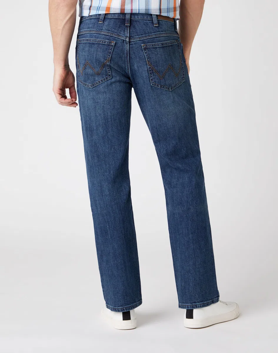 Wrangler Red Kabel Straight, Pantalones para Hombre