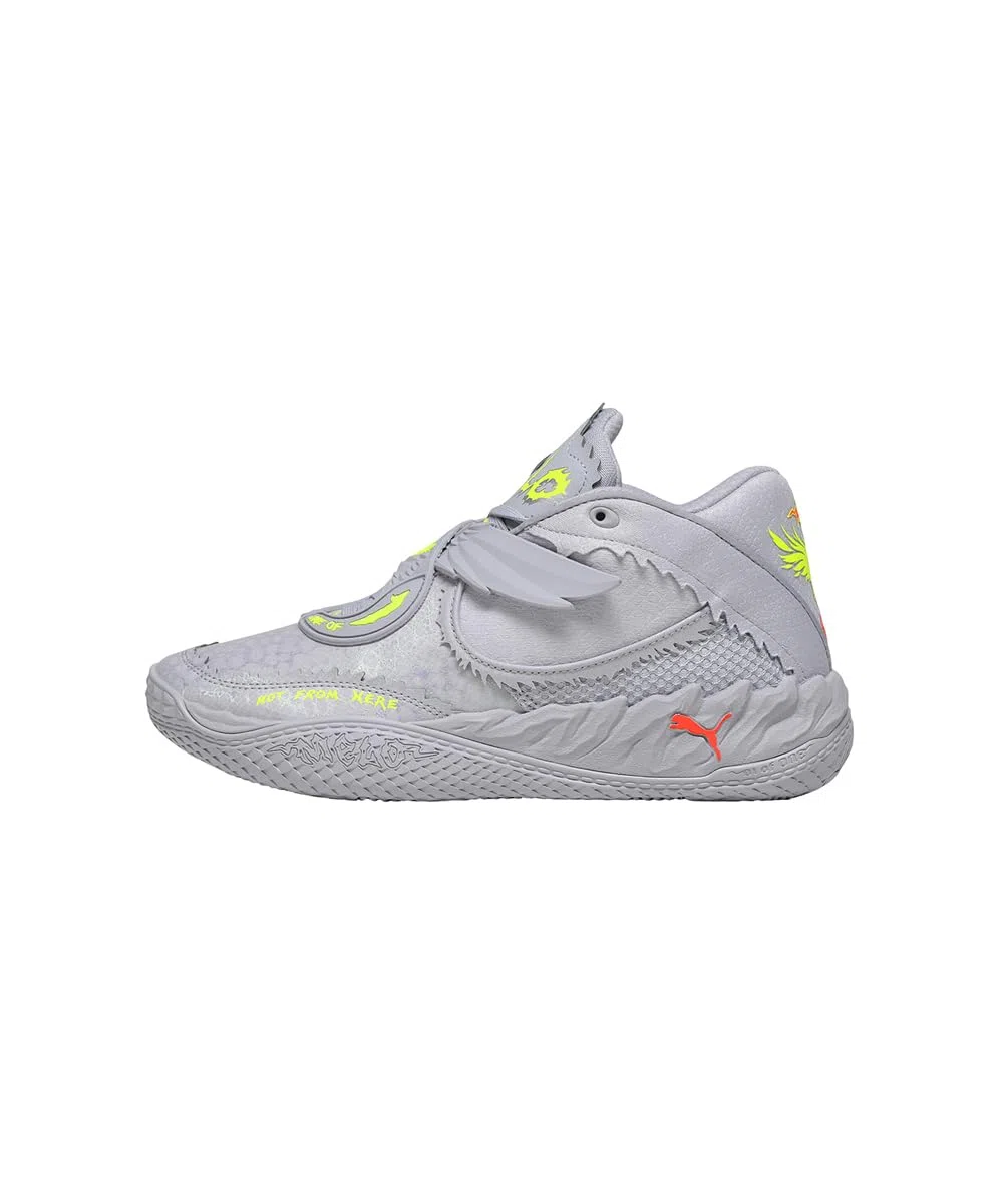 Puma Tenis de baloncesto unisex para adultos Mb.05 metálicos