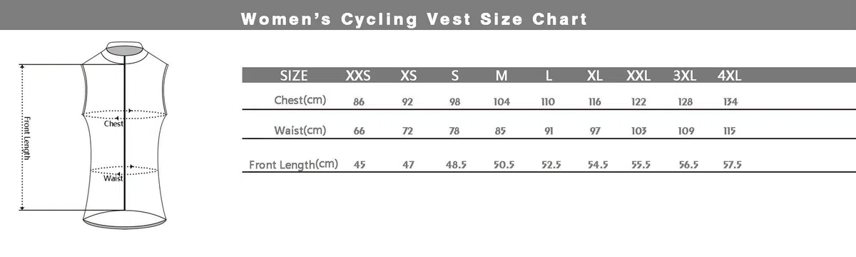 UGLY FROG Chaleco de Ciclismo Mujer Sin Mangas Maillot Ciclismo Ropa de Ciclismo para Mujer Transpirable Confortable MJWH01