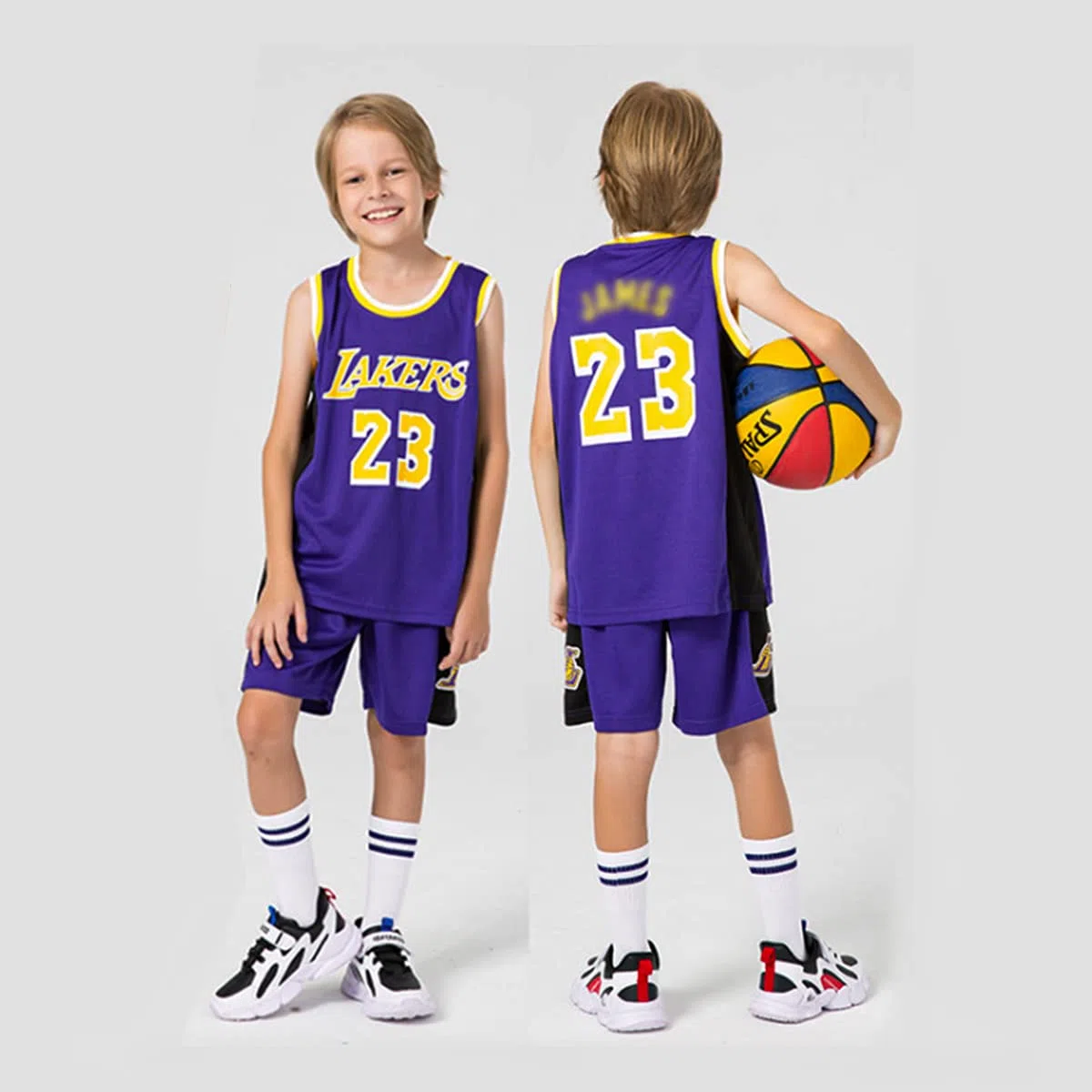 Camiset Baloncesto Niños Conjunto 2 Piezas Baloncesto Niño Camiseta Tirantes y Pantalones Cortos de Baloncesto Conjunto Camisetas y Pantalones de Baloncesto para Niños
