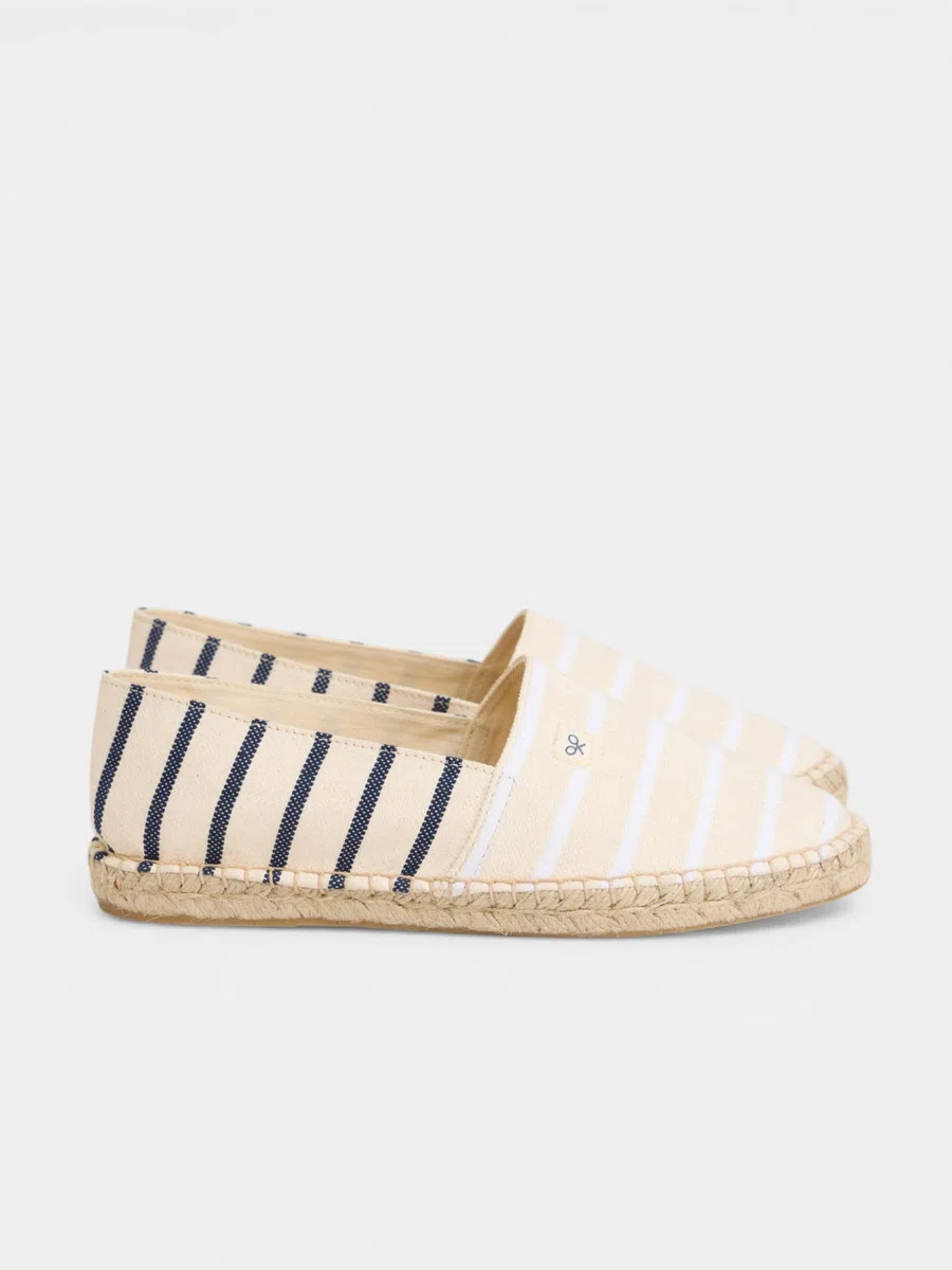 SILBON Alpargata Rayas para Hombre