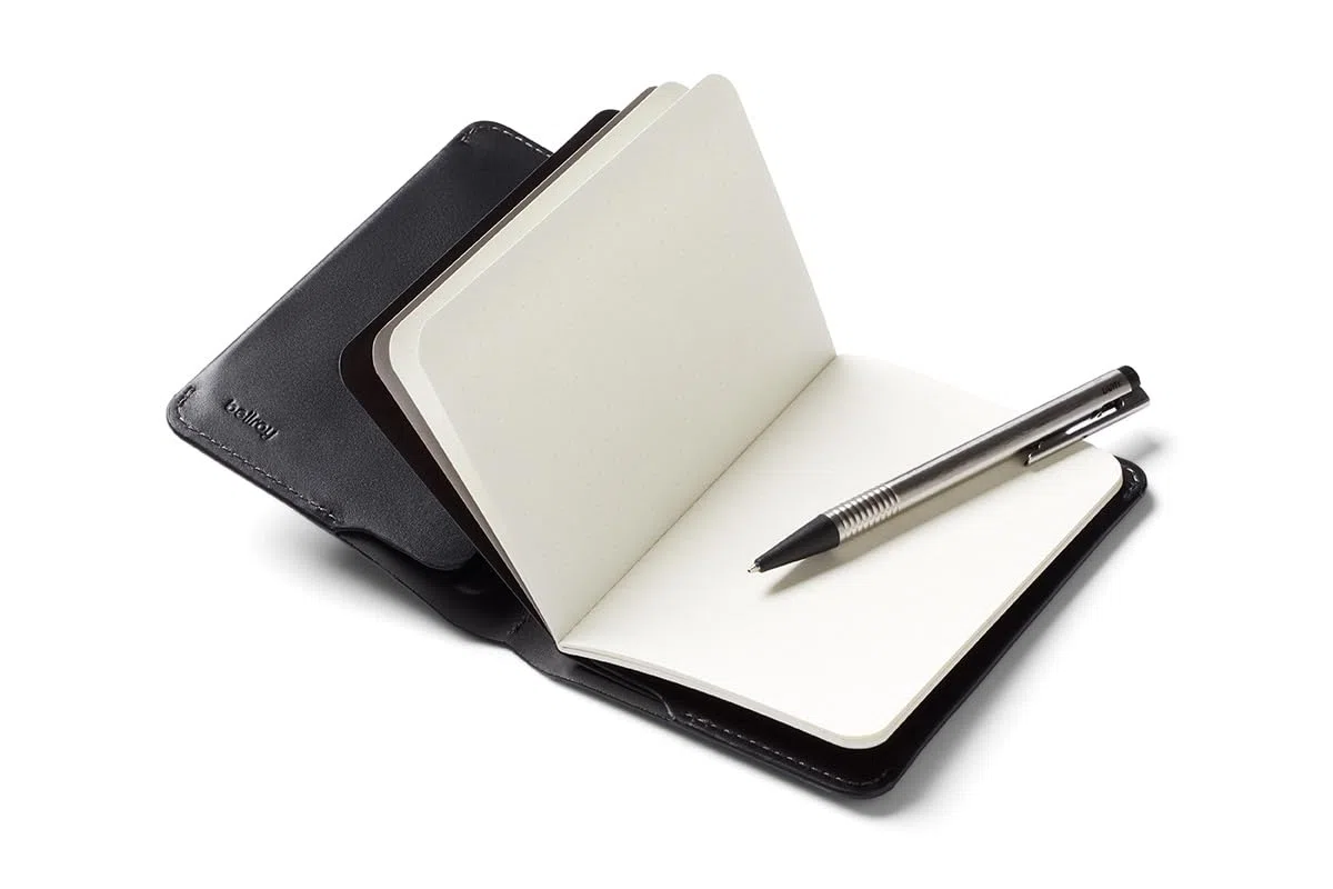 Bellroy Notebook Cover (Funda de Piel para Cuaderno) - Black