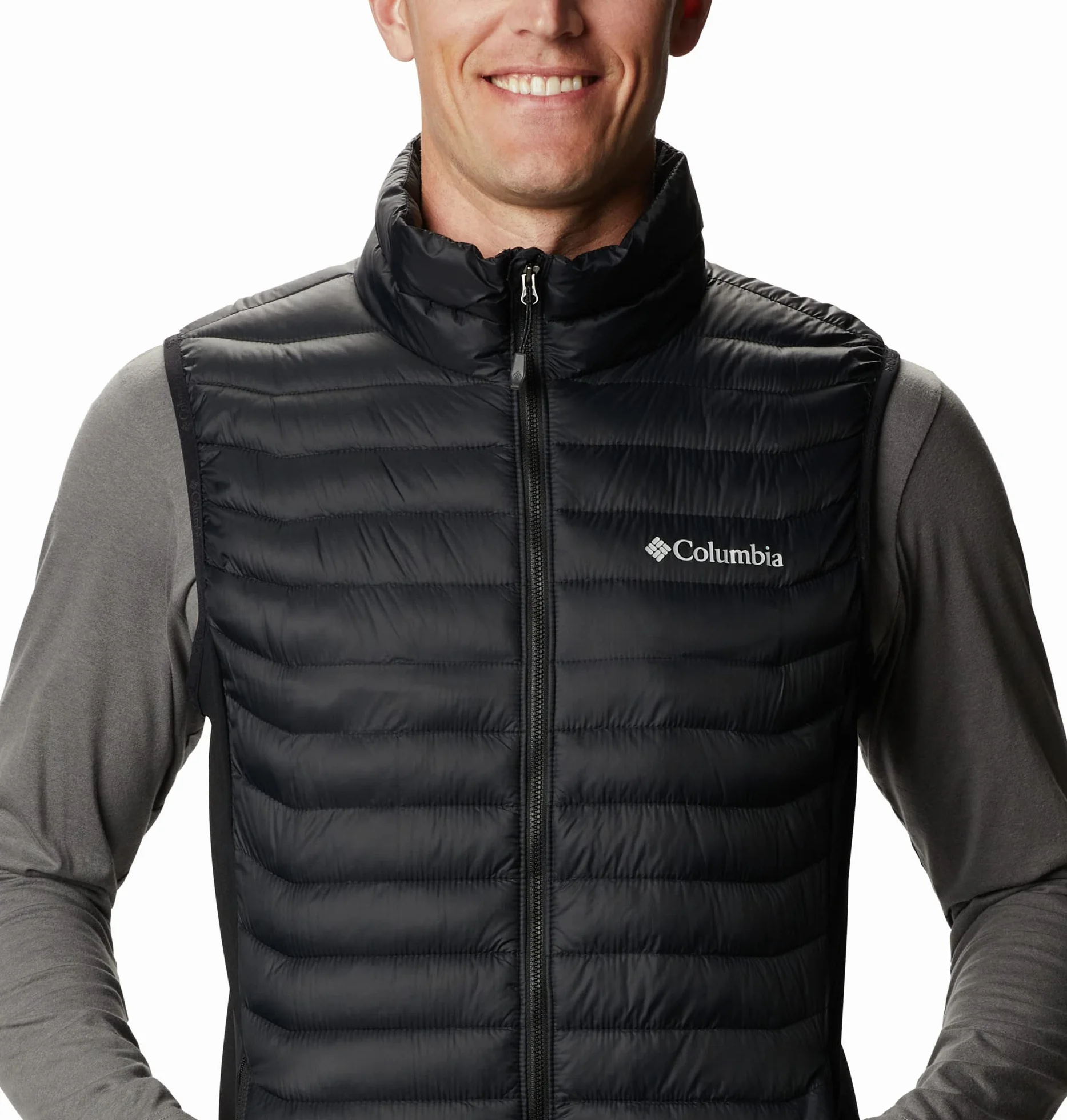 Columbia Powder Pass Hybrid Vest Chaleco Acolchado para Hombre