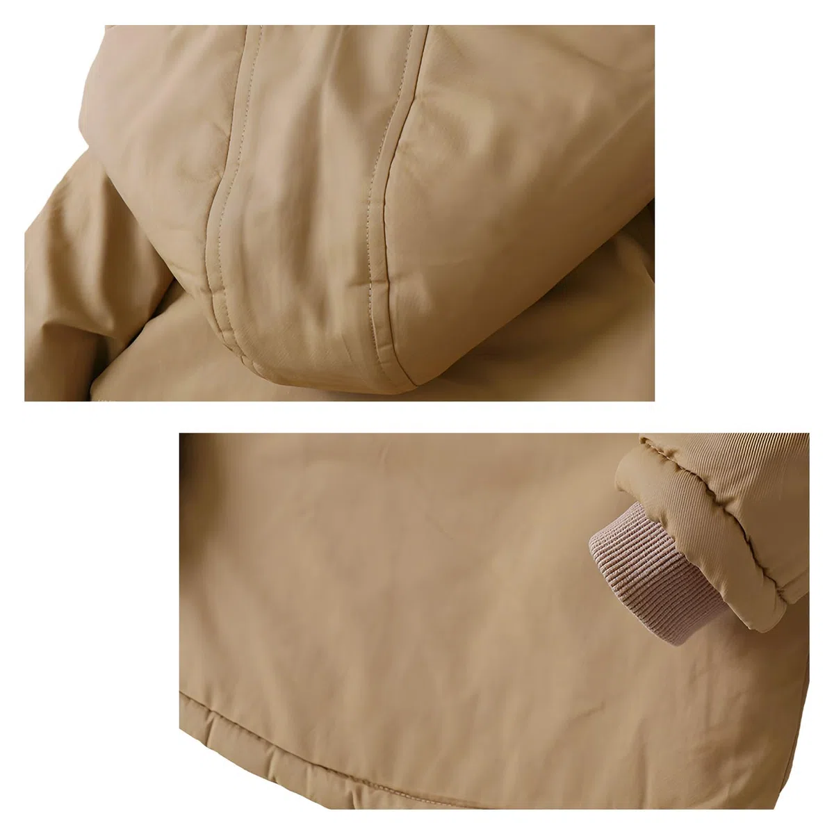 amropi Chaqueta de Forro Polar para Niños Abrigo con Capucha Invierno Parka Jacket para 3-11 años