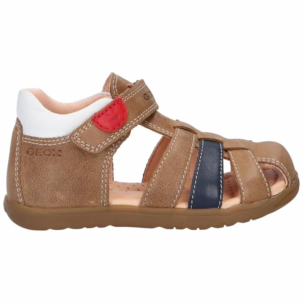 Geox B Sandal Macchia Boy, Primeros Pasos para Bebé Niño