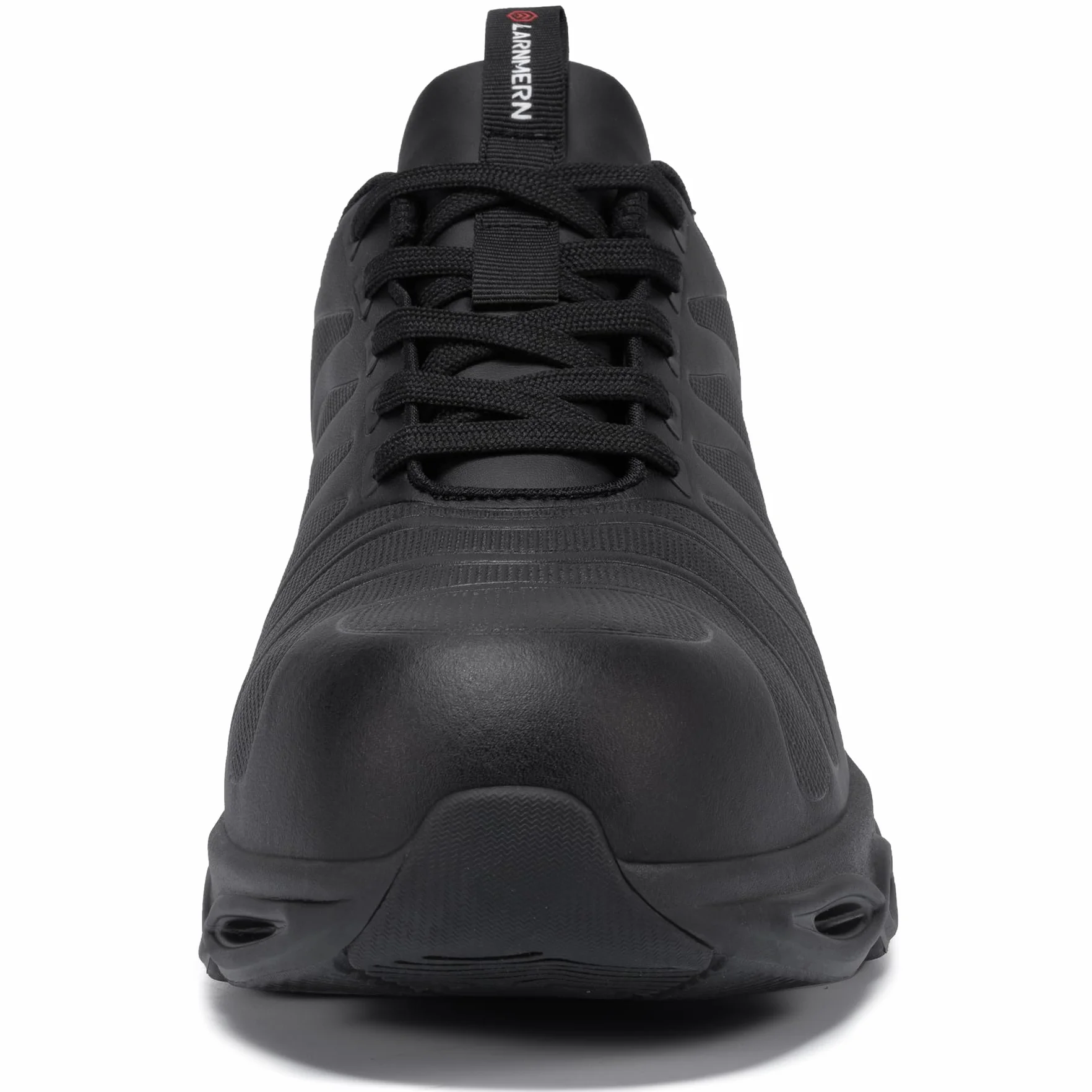 LARNMERN Zapatos de Seguridad para Hombre Amortiguación Cómodo Impermeable Ligeras Moda Punta de Acero Anti-Impacto Zapatillas de Seguridad