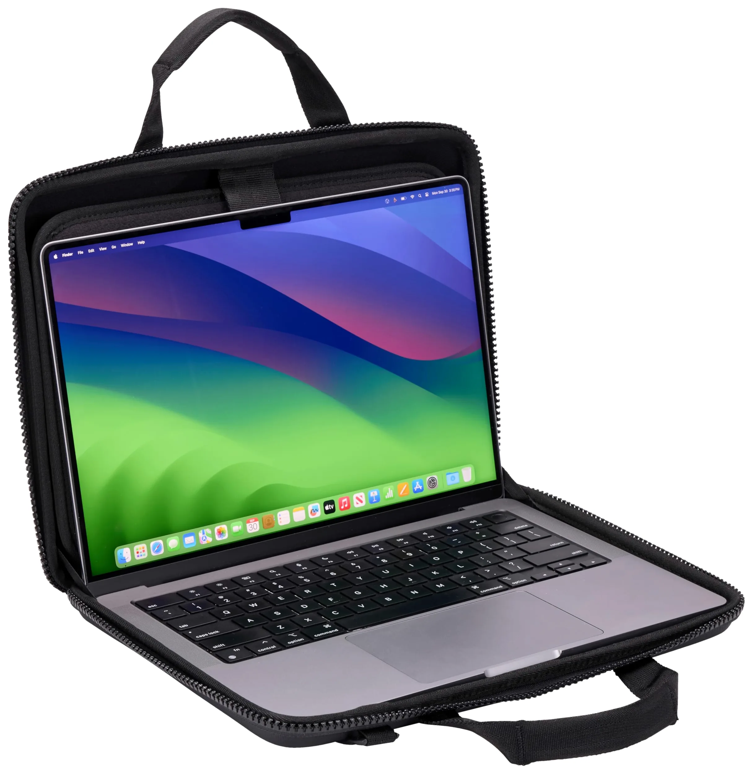 Thule, 13" Gauntlet Macbook Pro Maletín 14" Negro, Mixto, Negro