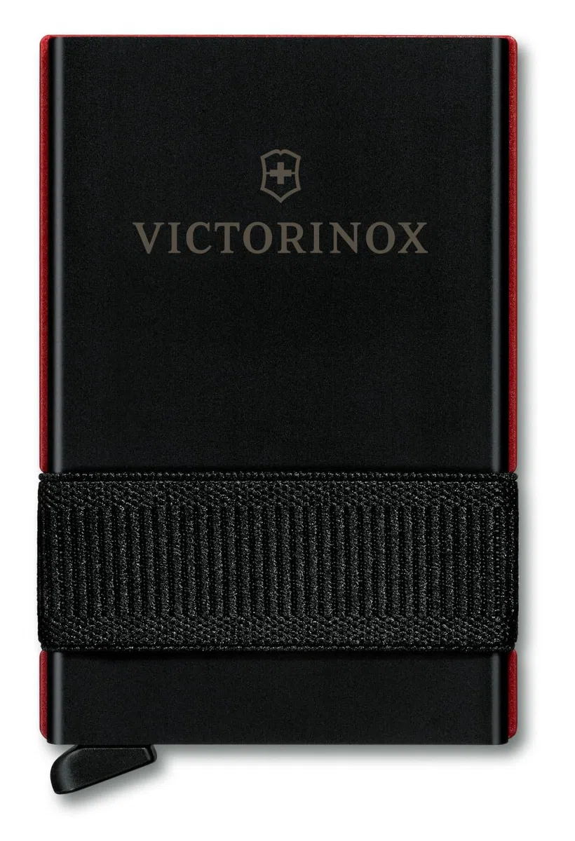 VICTORINOX Smart Card Wallet, Cartera 2 en 1 con multiherramienta, 10 funciones, Swiss Made, tarjetero, incl. billetero