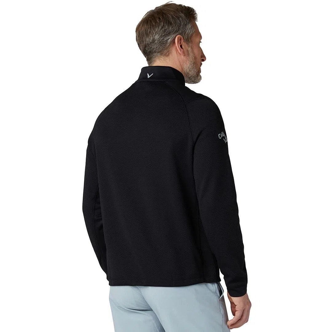 Callaway Golf Suéter Textura Hexagonal Hombre - Caviar - XL