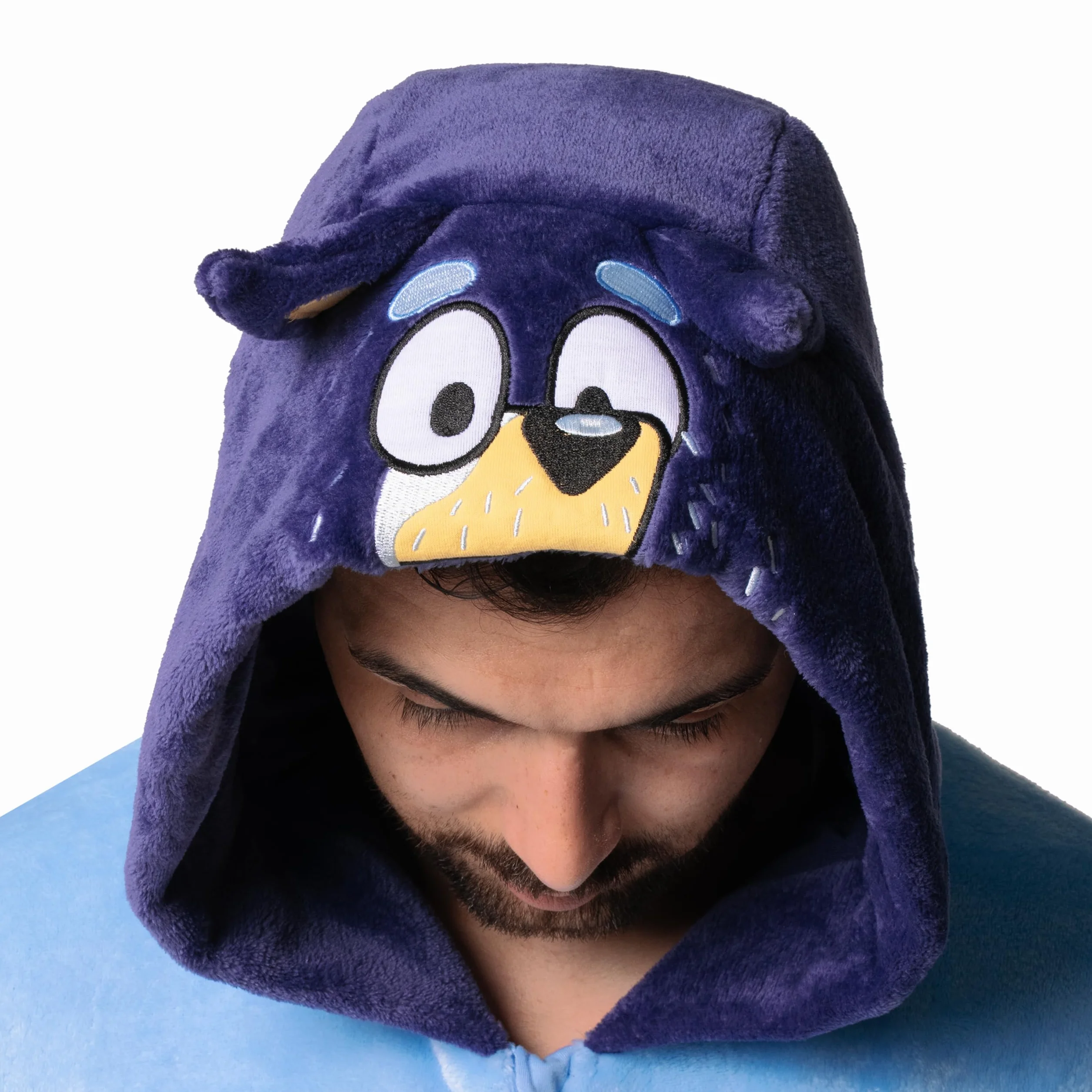 Bluey Pijama Hombre, Mono De Hombre Bandit, Pijama Enterizo De Forro Polar para Adultos