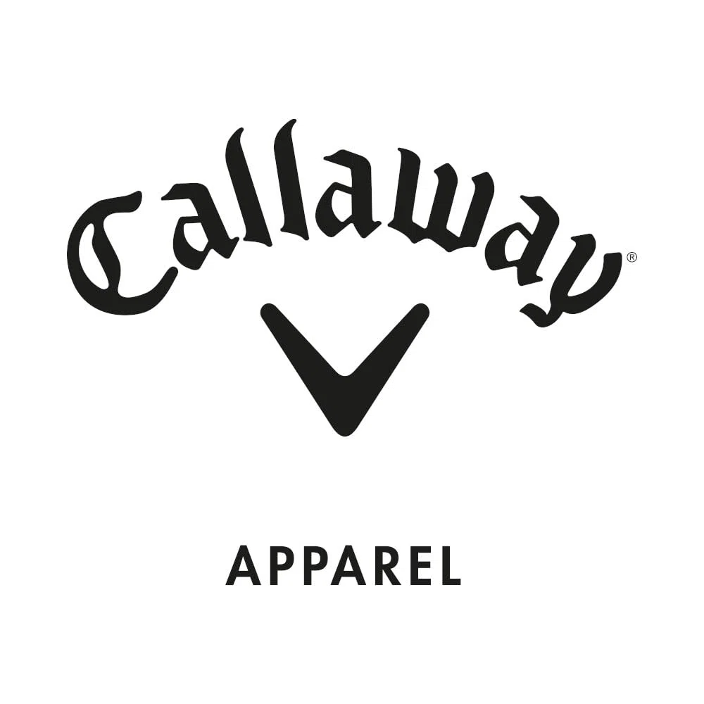 Callaway - Pantalones de Golf para Mujer, Pantalones de Meter Chev con elástico para Mujer, Parte Delantera Plana, tecnología OPTI Dri (Negro Caviar)