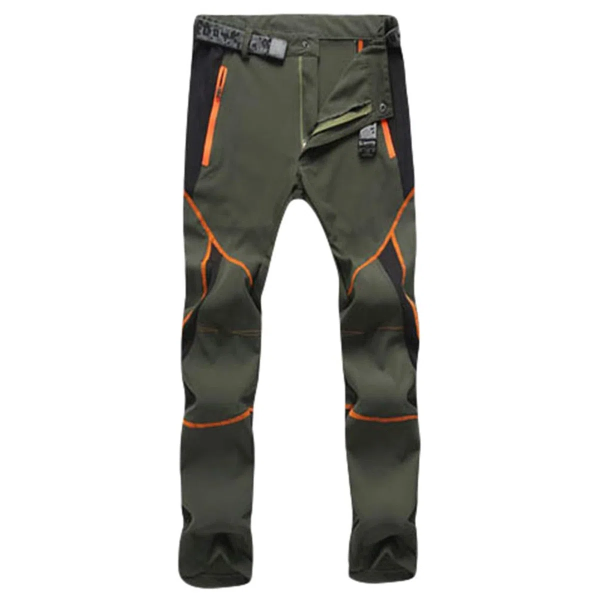 Pantalones de Trekking Softshell Impermeables para Hombre Resistentes al Viento Tácticos Ligeros