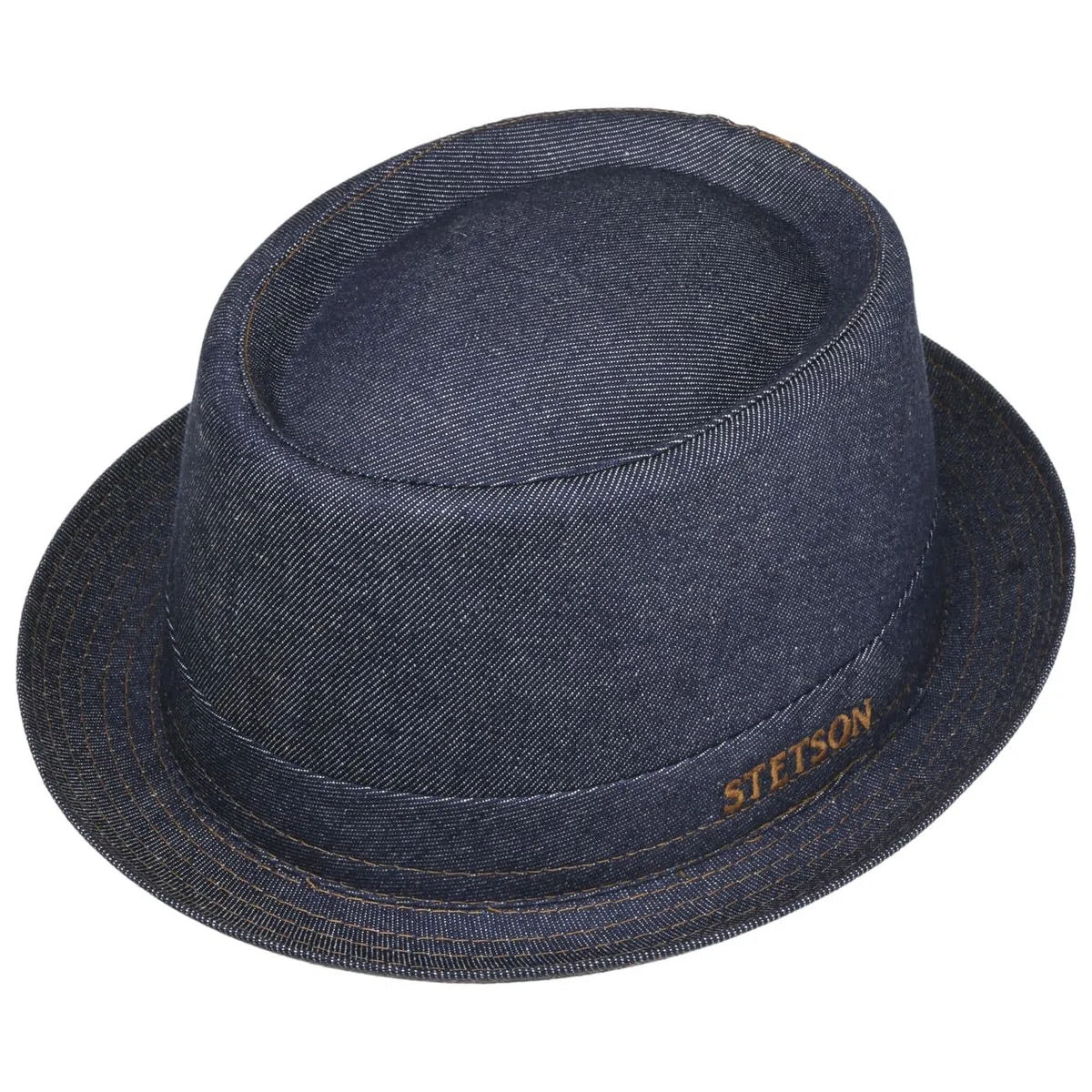 Stetson Danvick Sombrero Pork pie Denim Unisex Primavera Verano