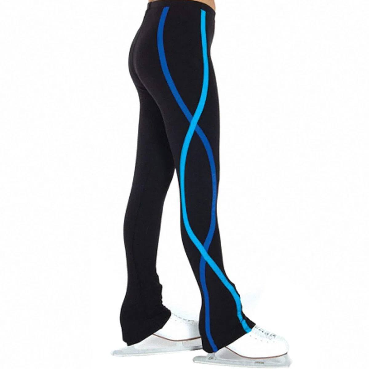 Pantalones de Patinaje Artístico Pantalones De Patinaje Artístico For Niños Al Aire Libre, Mallas De Alta Elasticidad, Competición De Entrenamiento, Mallas De Patinaje Cálidas A Prueba De Viento (Col