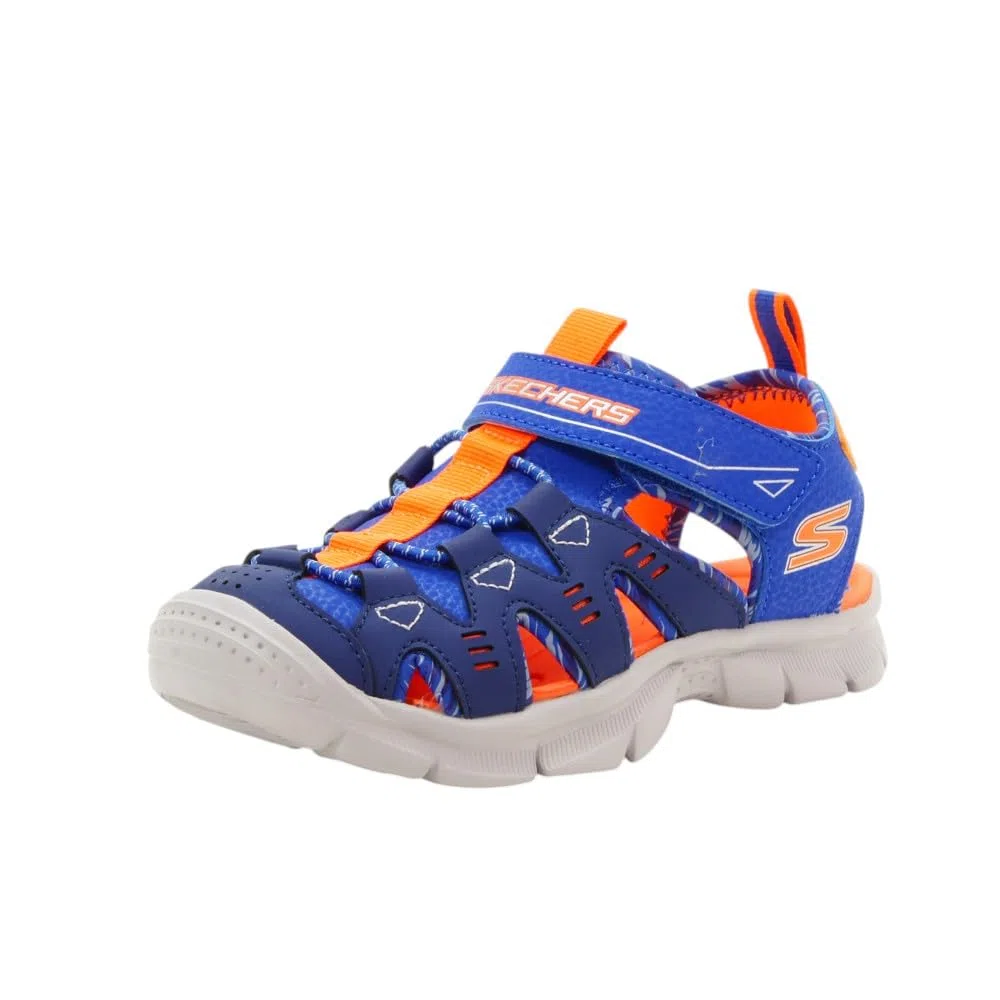 Skechers Sandalias Puntera Cerrada Niños 816 Color: Azul Talla: 32