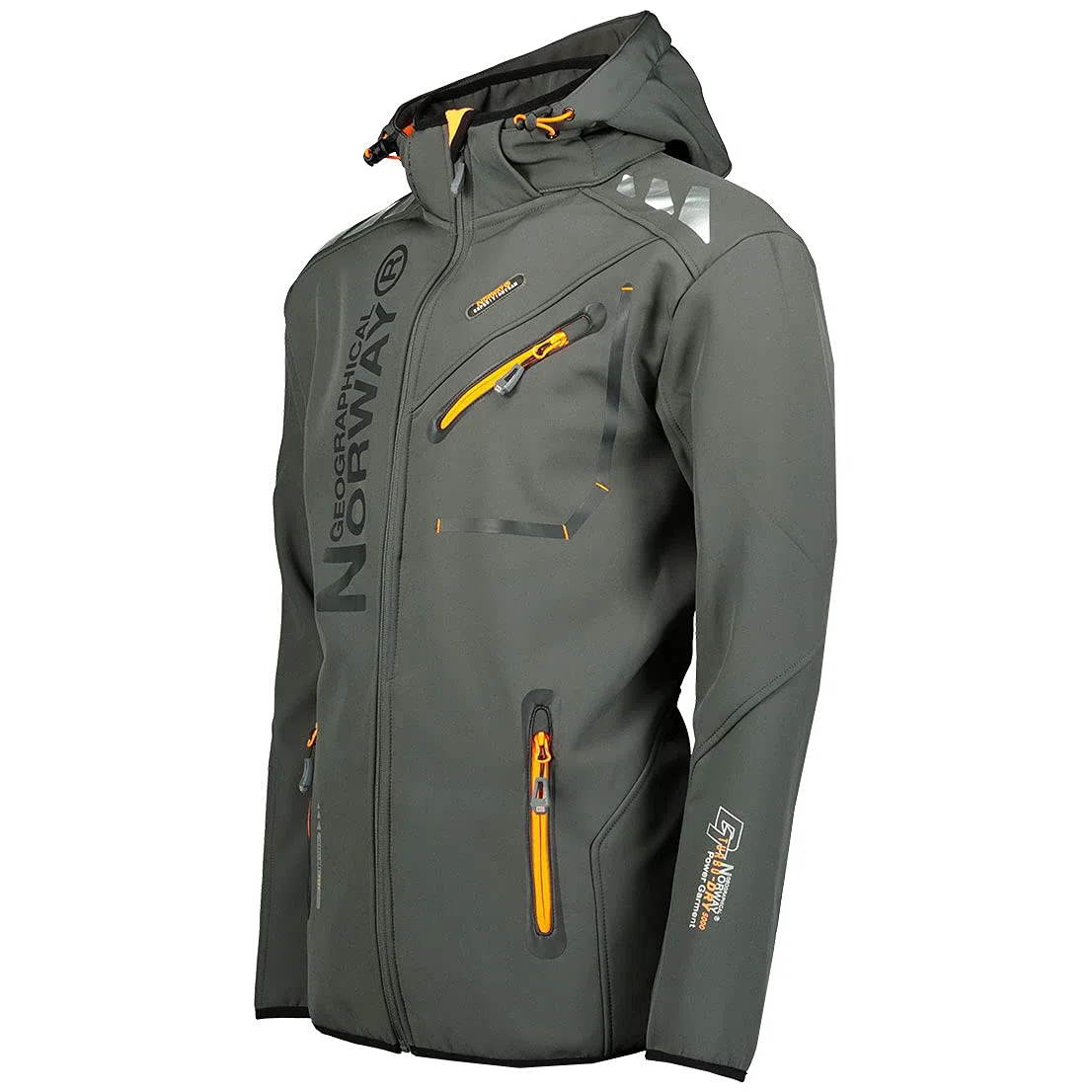 Geographical Norway Chaqueta Softshell Hombre Royaudb Dsitribrands Production Impermeable Cortaviento con Capucha para Exterior Rutas Senderismo Esquí Invierno Otoño Primavera
